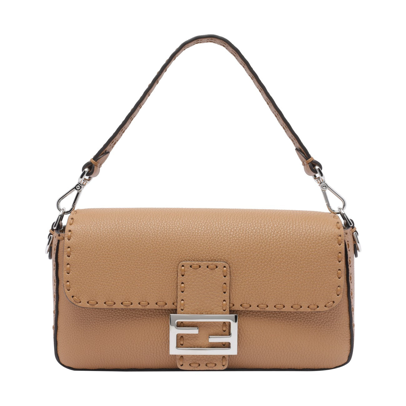 Fendi Women Medium Selleria Baguette Bag