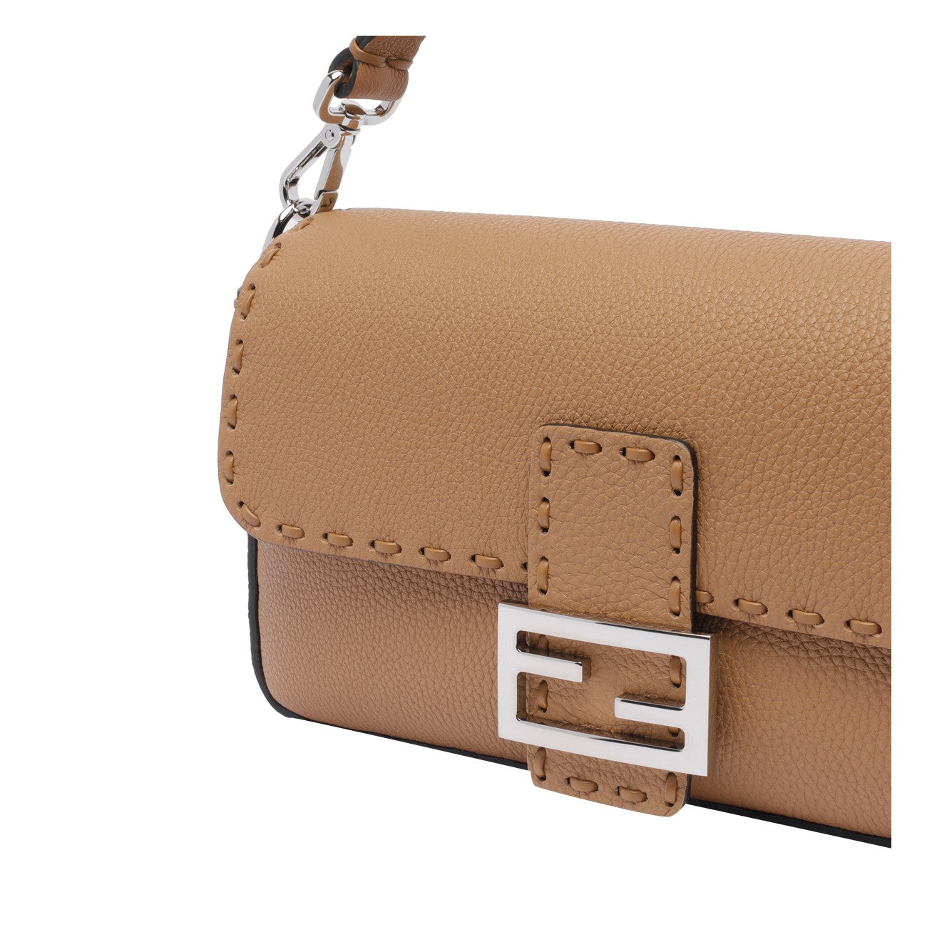 Fendi Women Medium Selleria Baguette Bag