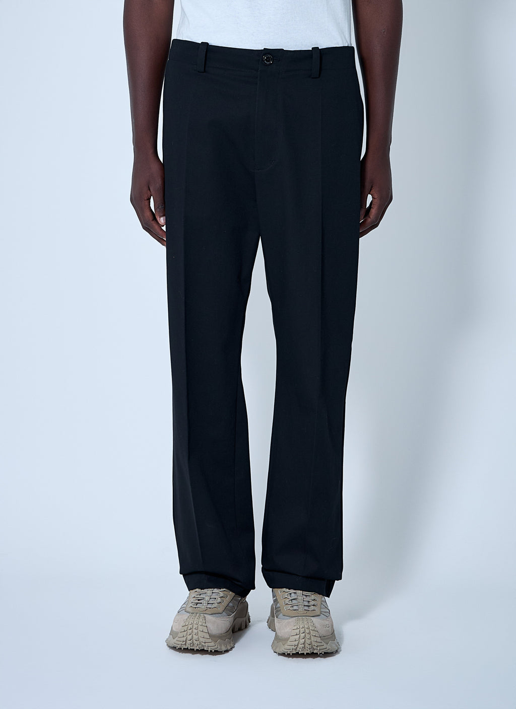 Moncler X Frgmt Hiroshi Fujiwara Men Logo Print Pants