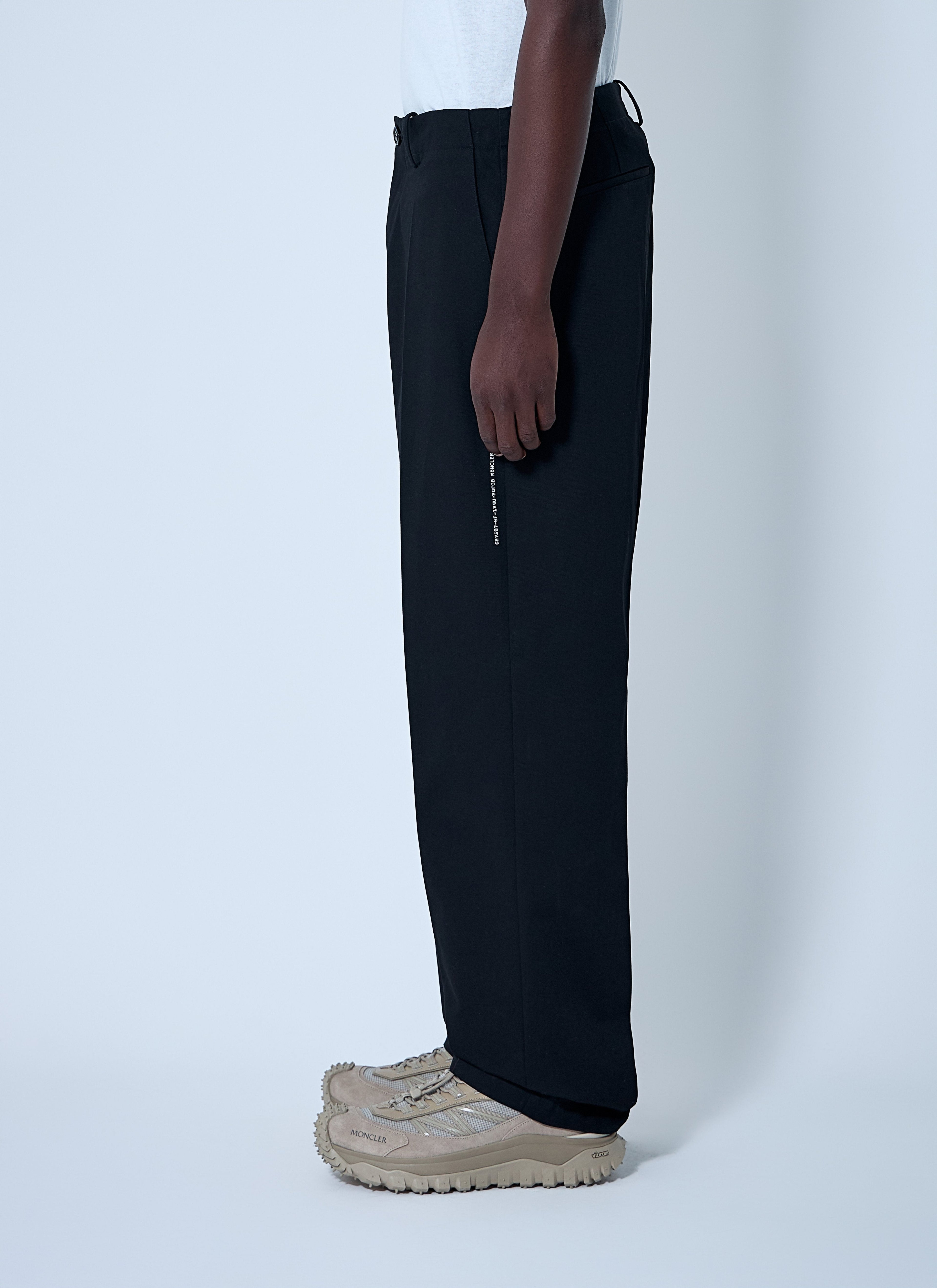 Moncler X Frgmt Hiroshi Fujiwara Men Logo Print Pants