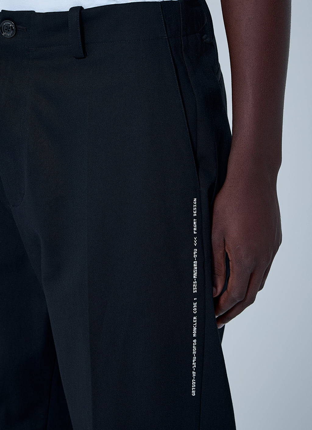 Moncler X Frgmt Hiroshi Fujiwara Men Logo Print Pants