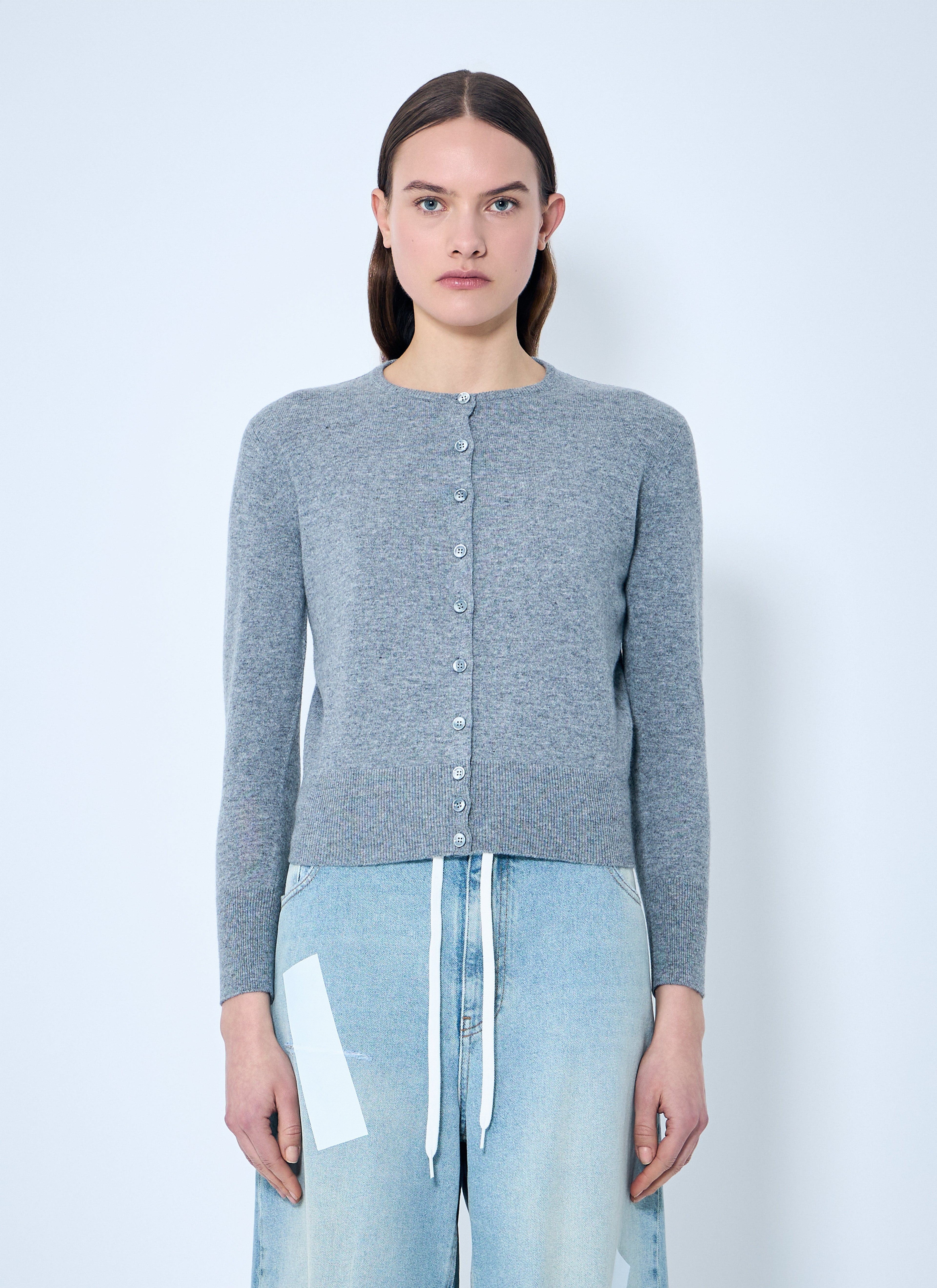 Maison Margiela Women Wool Cardigan
