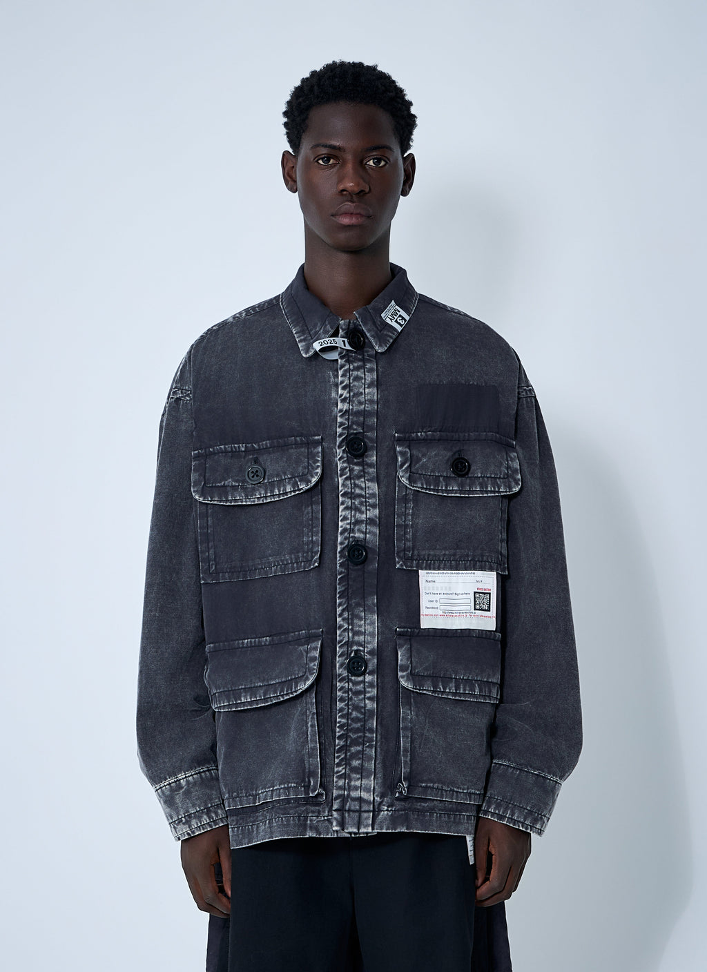 Maison Mihara Yasuhiro Men Ameteur Sewn Miltary Shirt