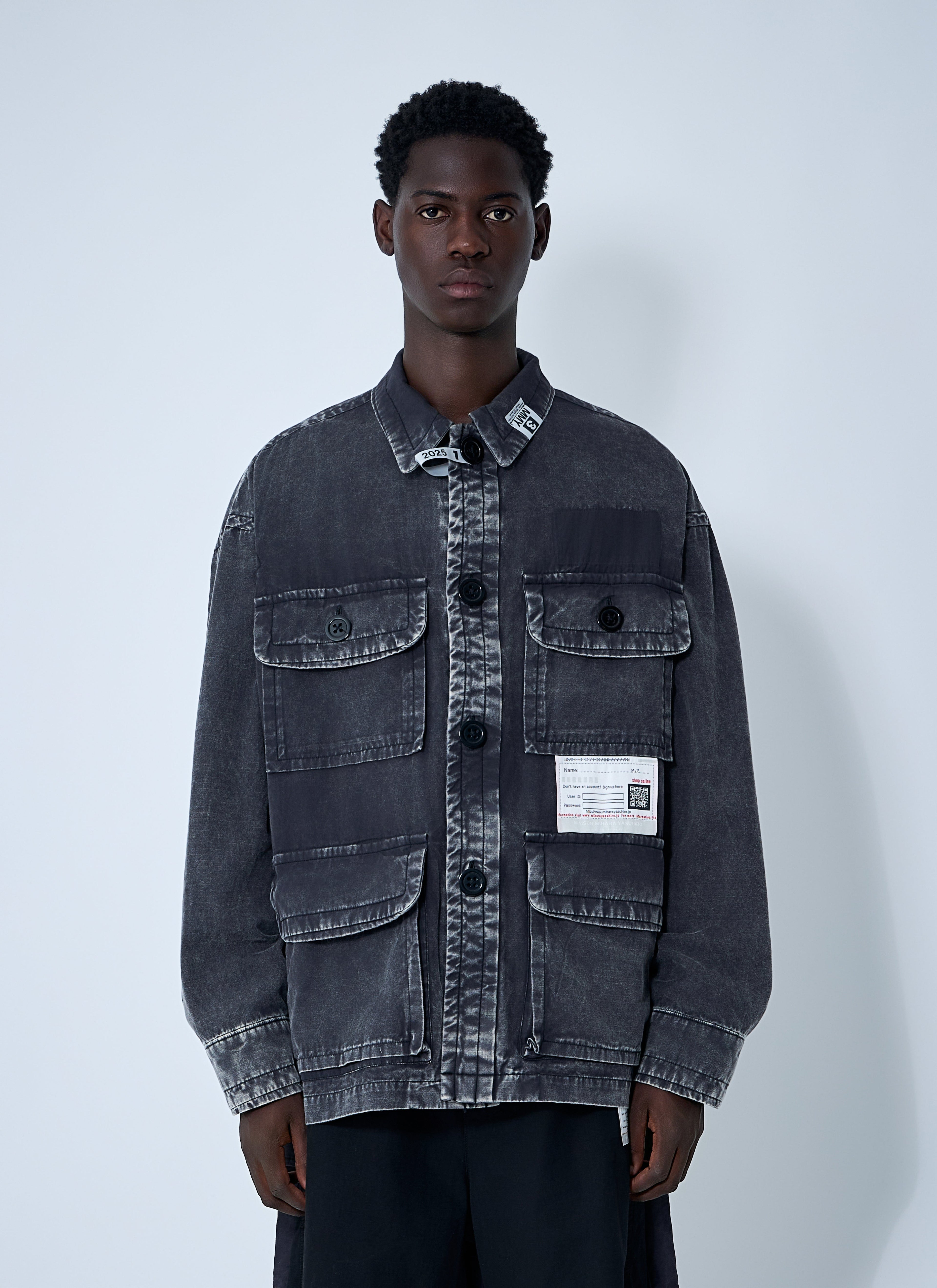 Maison Mihara Yasuhiro Men Ameteur Sewn Miltary Shirt