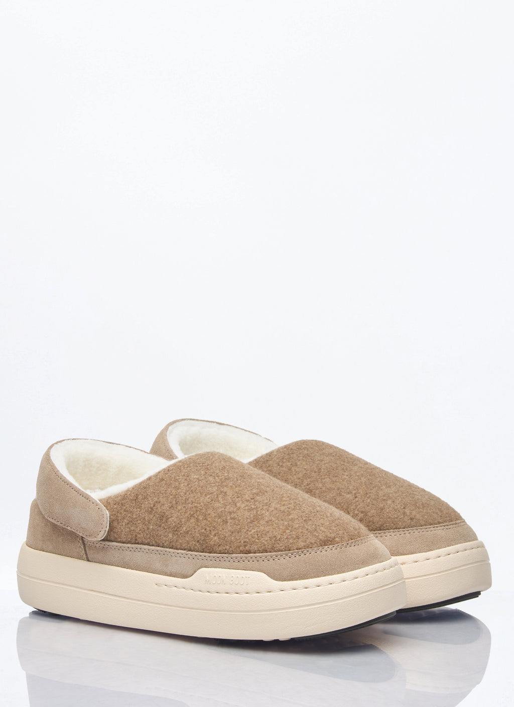 Moon Boot Women Park Clog Felt Mules