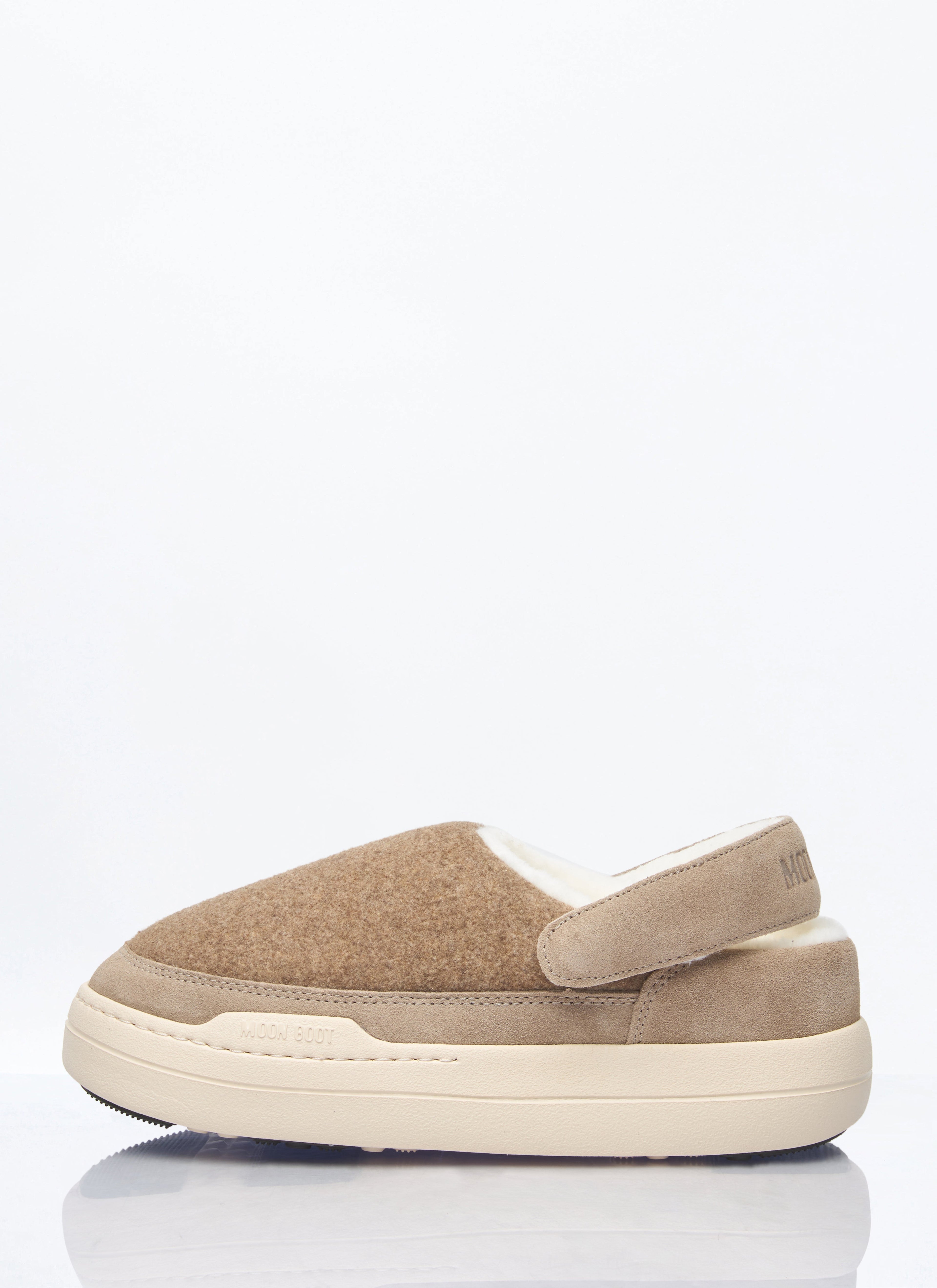 Moon Boot Women Park Clog Felt Mules