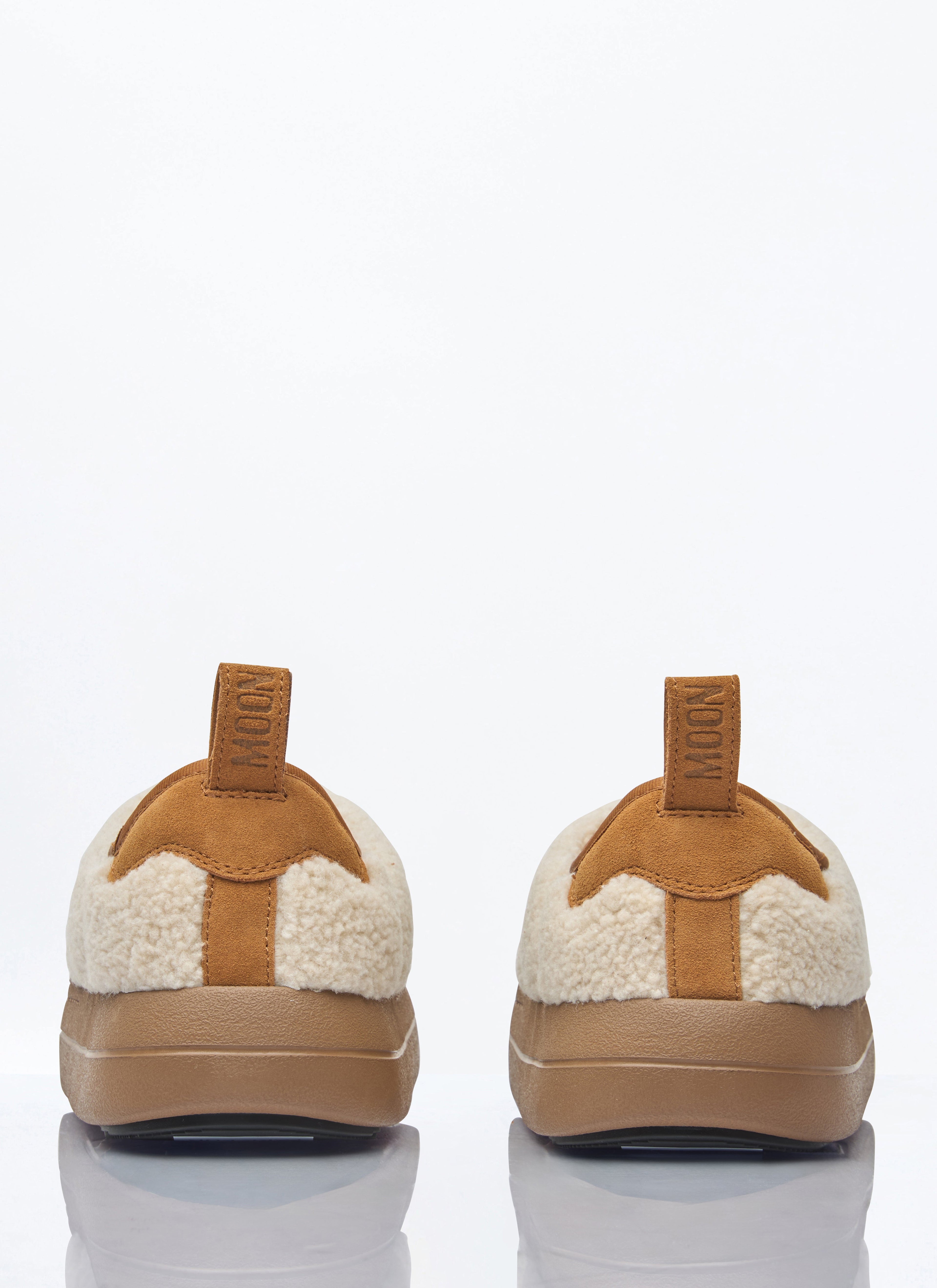 Moon Boot Women Park Puffer Fleece Slip-On Shoes