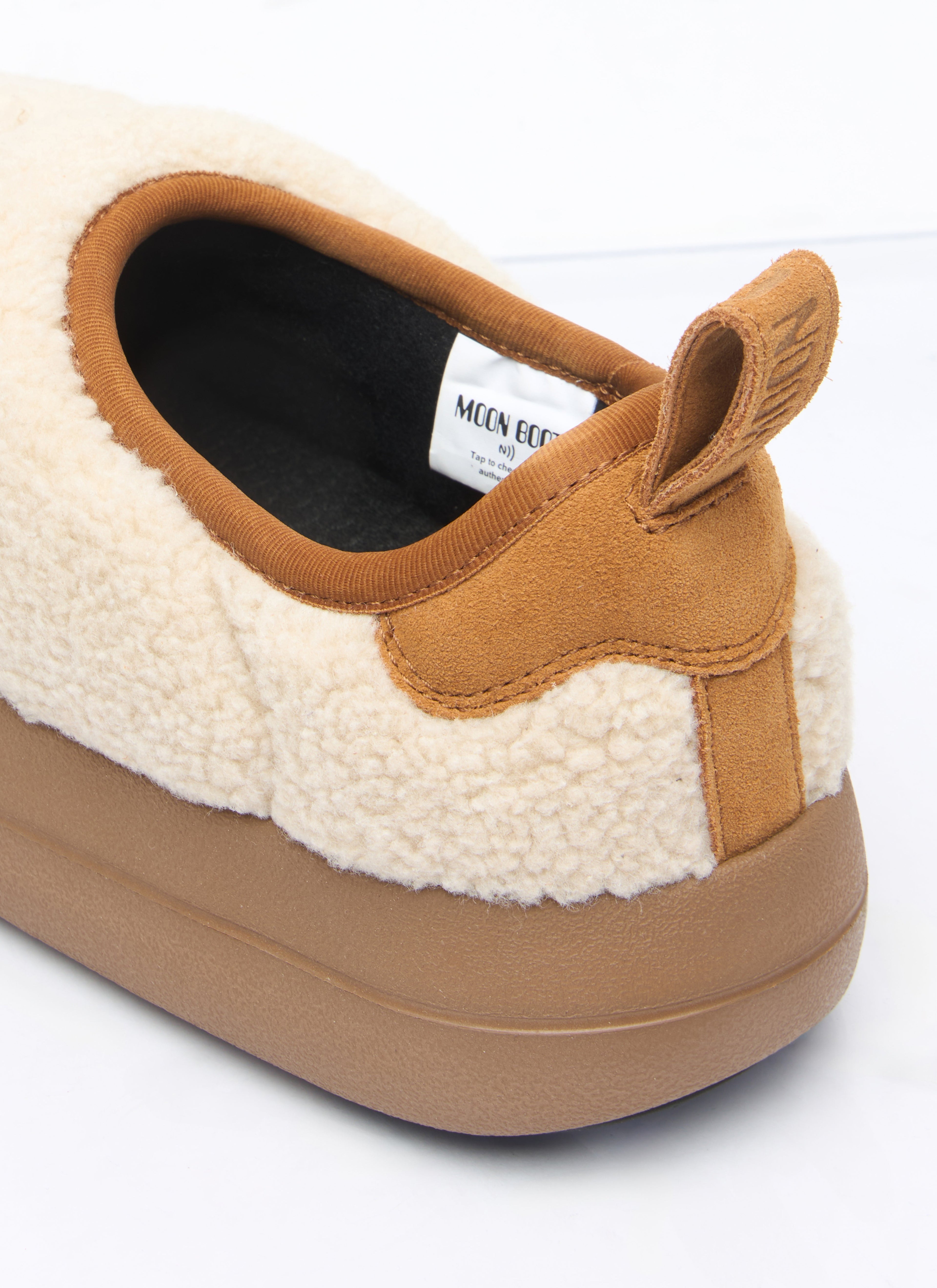 Moon Boot Women Park Puffer Fleece Slip-On Shoes