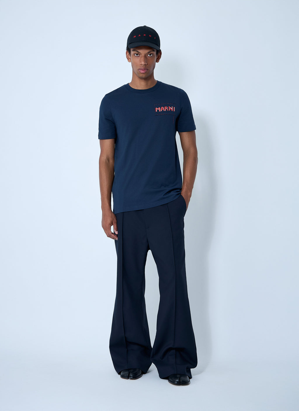 Marni Men Logo Motif T-Shirt