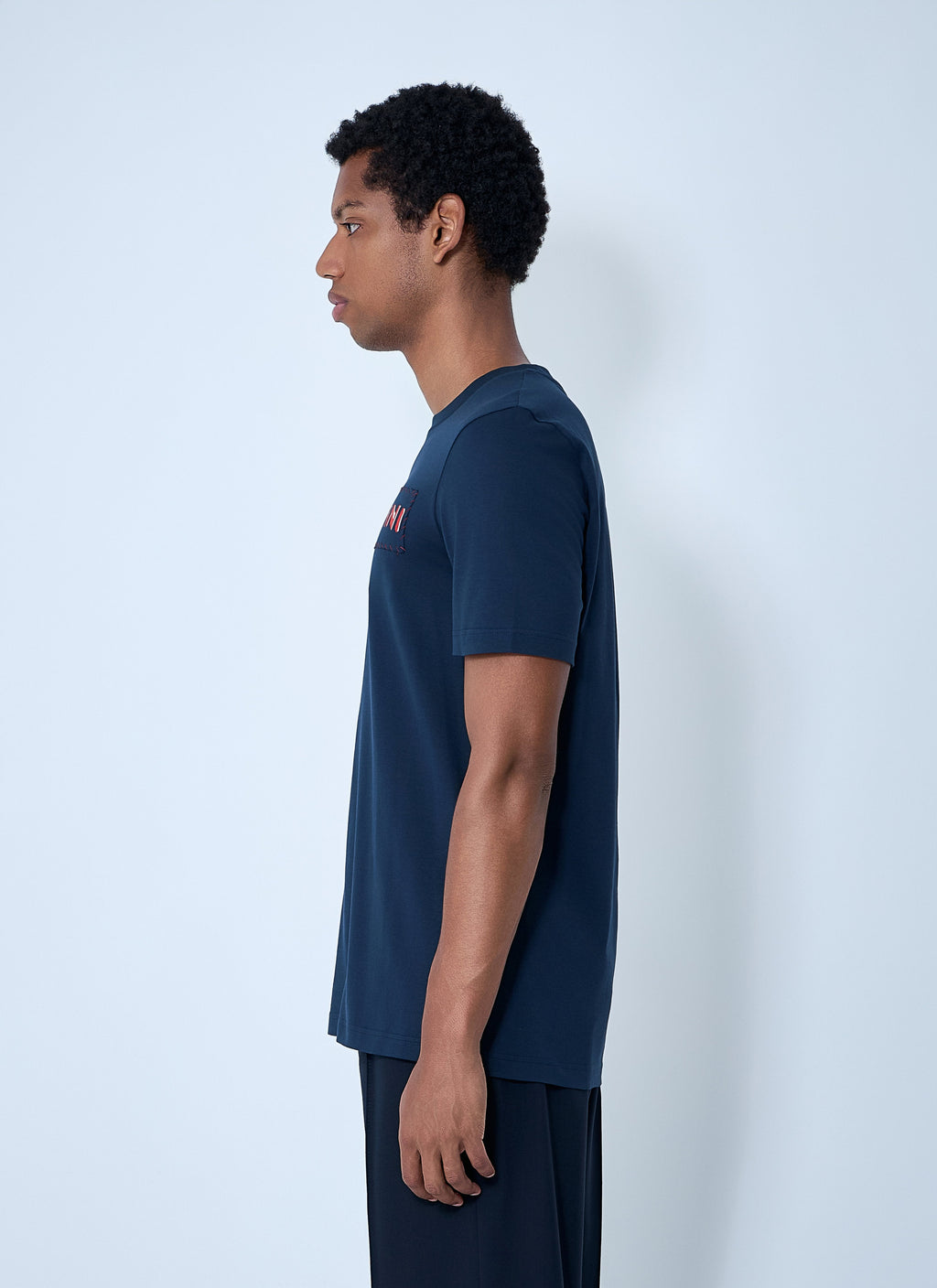 Marni Men Logo Motif T-Shirt