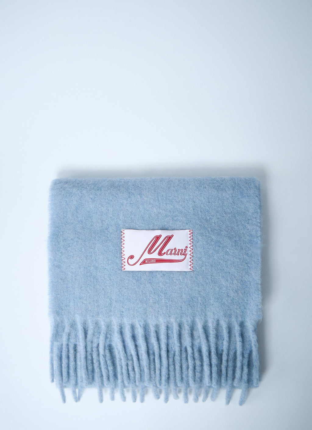 Marni Women Fringed Wool Scarf