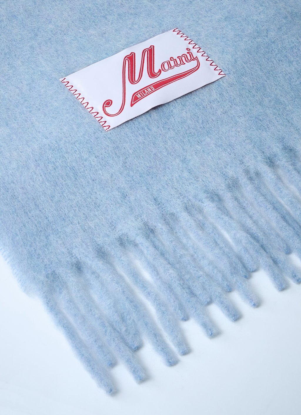 Marni Women Fringed Wool Scarf