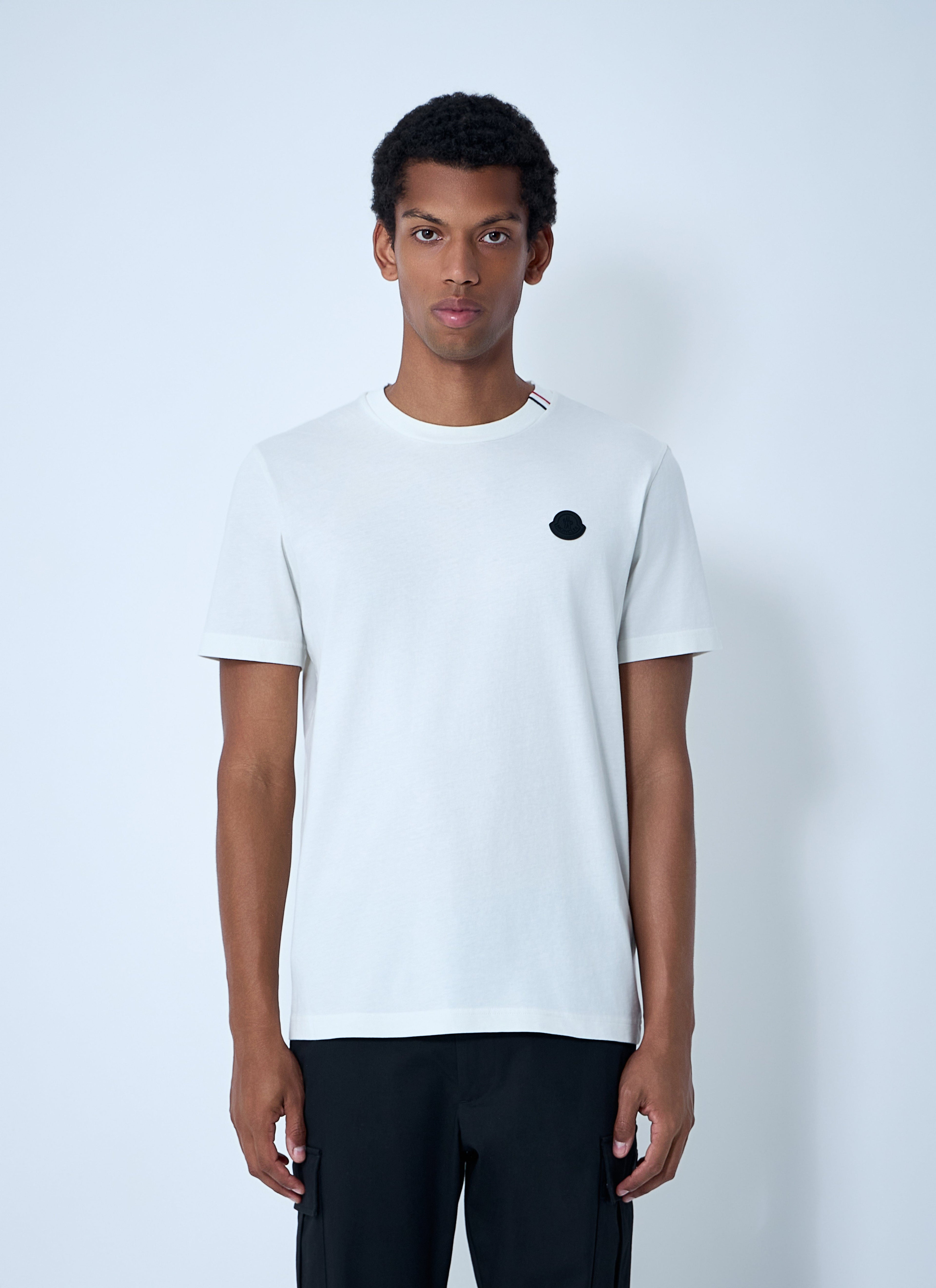 Moncler Men Logo Motif T-Shirt