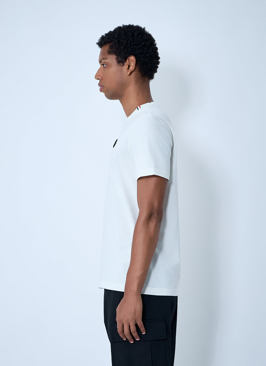 Moncler Men Logo Motif T-Shirt