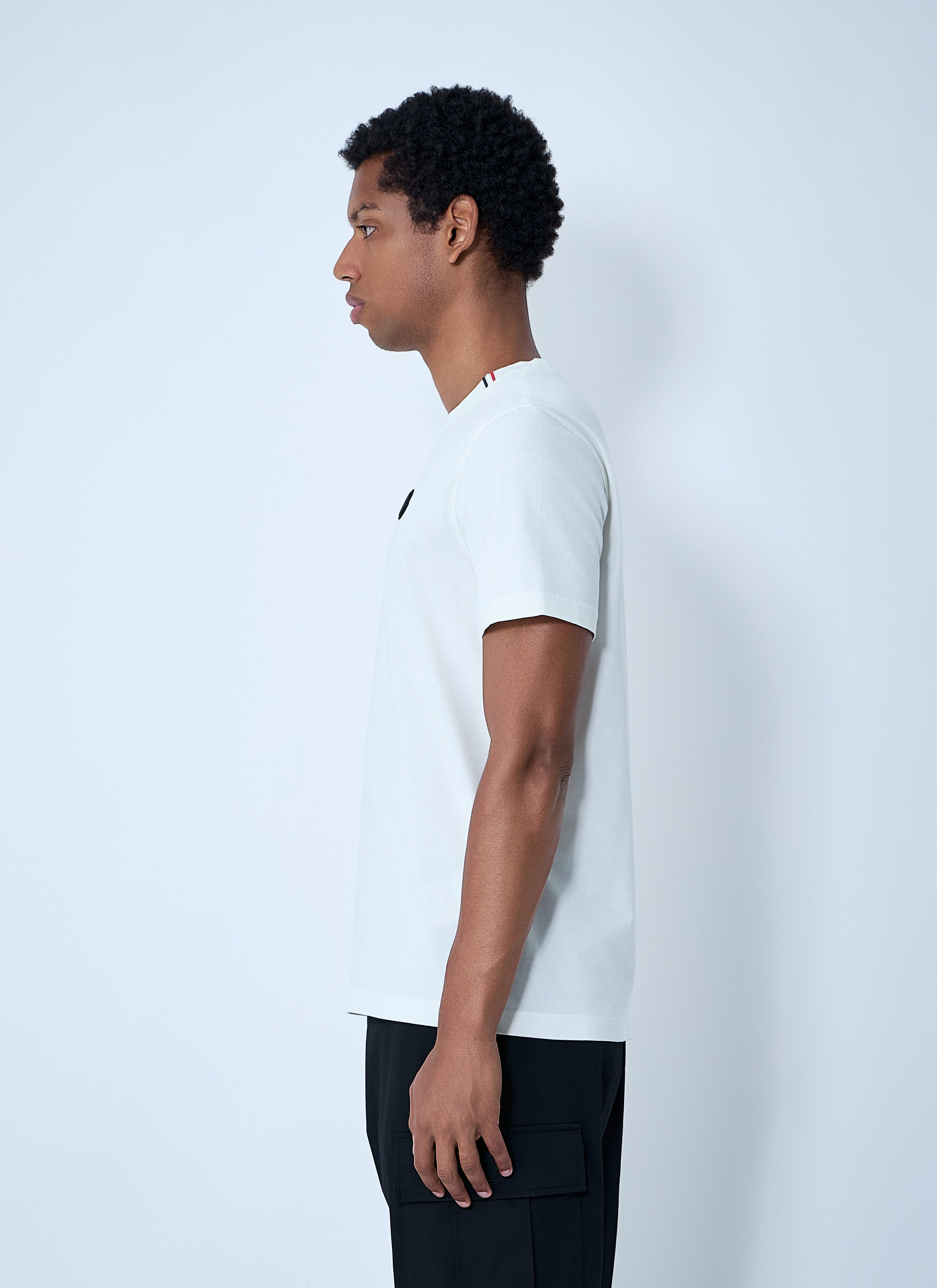 Moncler Men Logo Motif T-Shirt