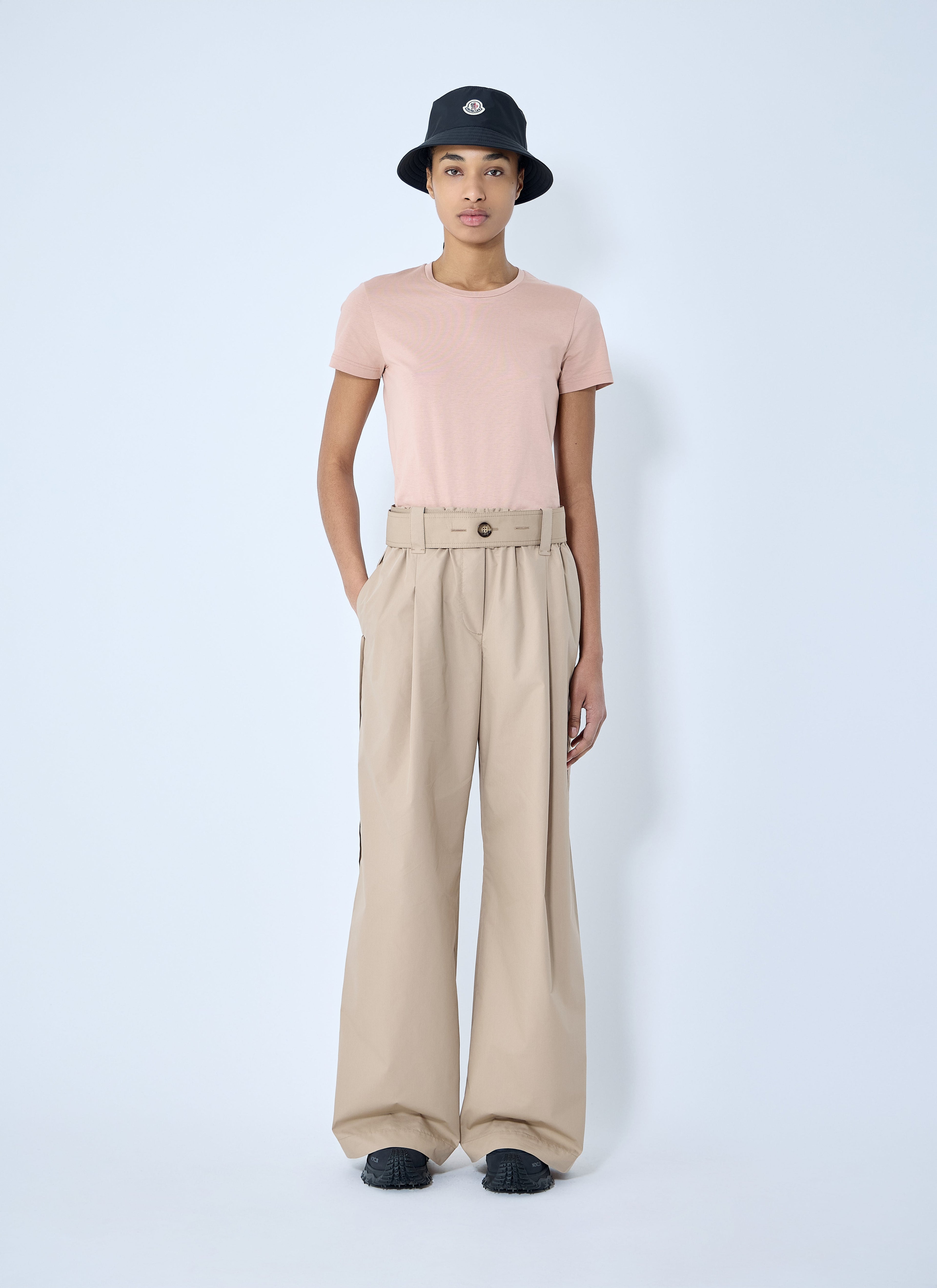 Moncler Women Logo Motif T-Shirt