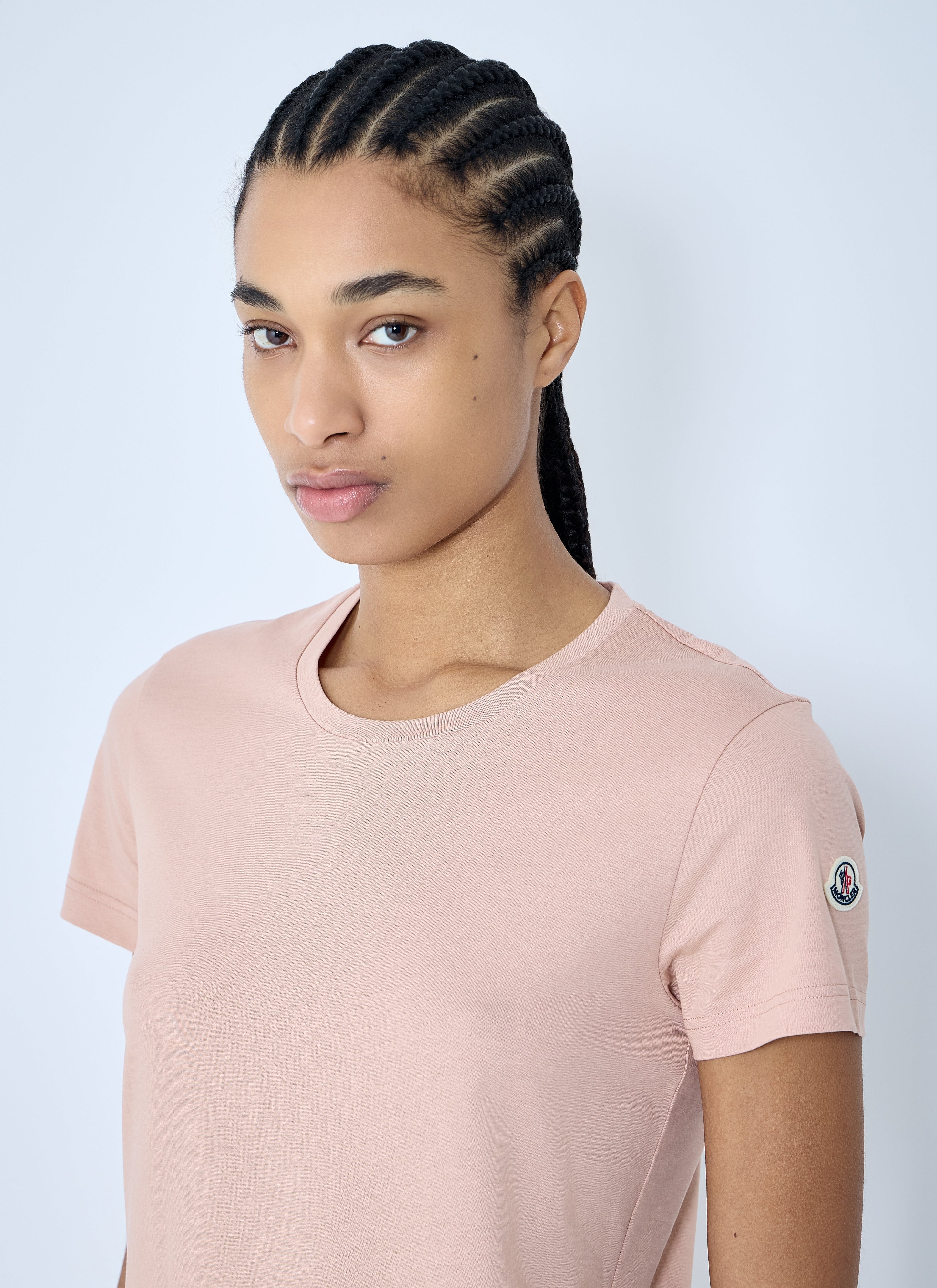 Moncler Women Logo Motif T-Shirt