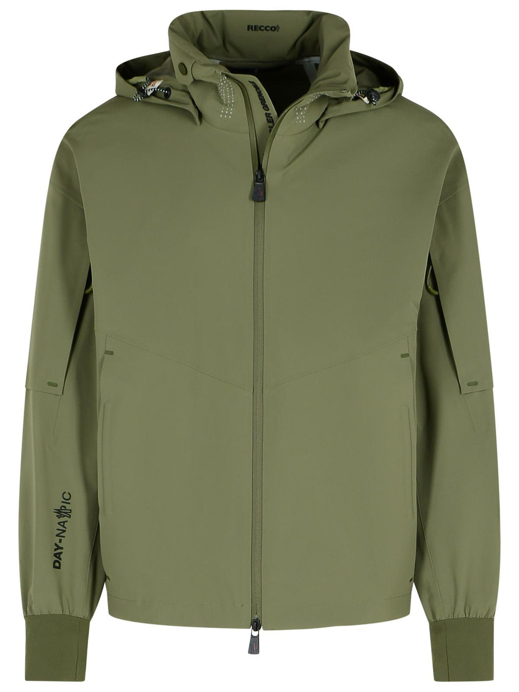 Moncler Grenoble 'Tesso' Green Polyamide Blend Jacket Men - EZE Fashion®