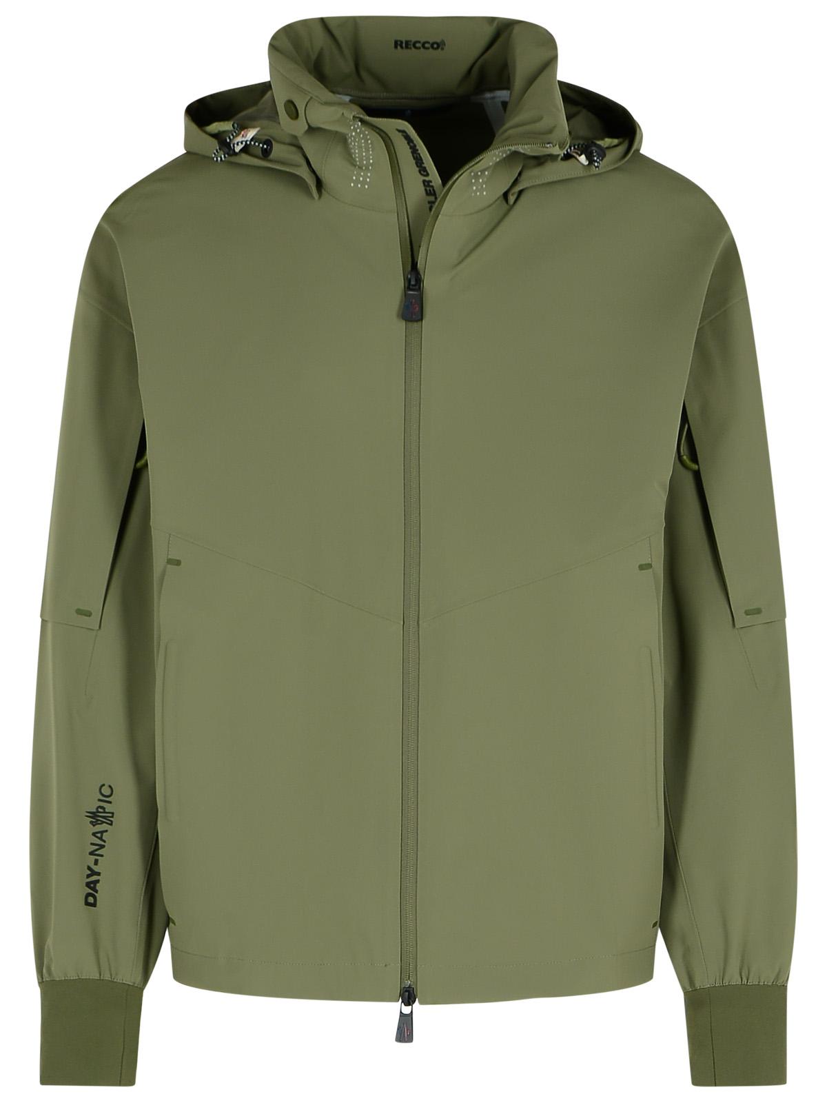 Moncler Grenoble 'Tesso' Green Polyamide Blend Jacket Men - EZE Fashion®