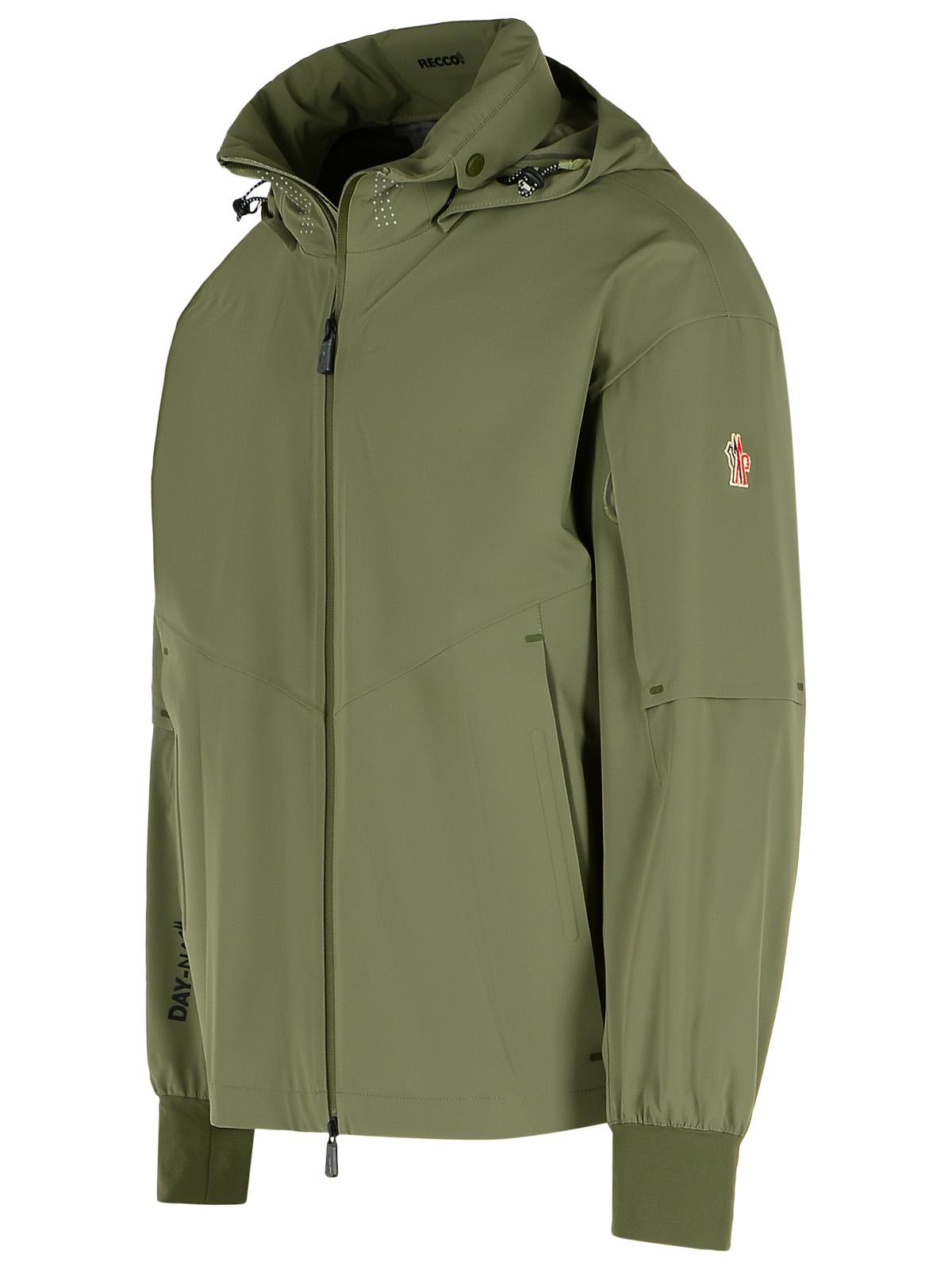 Moncler Grenoble 'Tesso' Green Polyamide Blend Jacket Men - EZE Fashion®