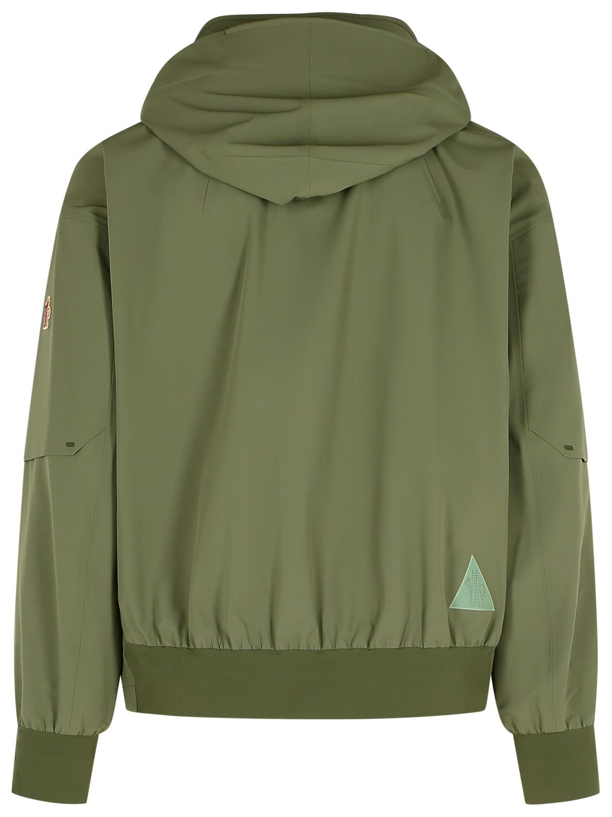 Moncler Grenoble 'Tesso' Green Polyamide Blend Jacket Men - EZE Fashion®