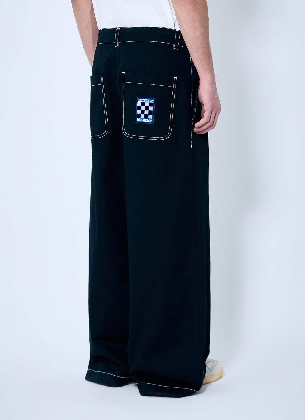 8 Moncler Palm Angels Men Wide-Leg Pants