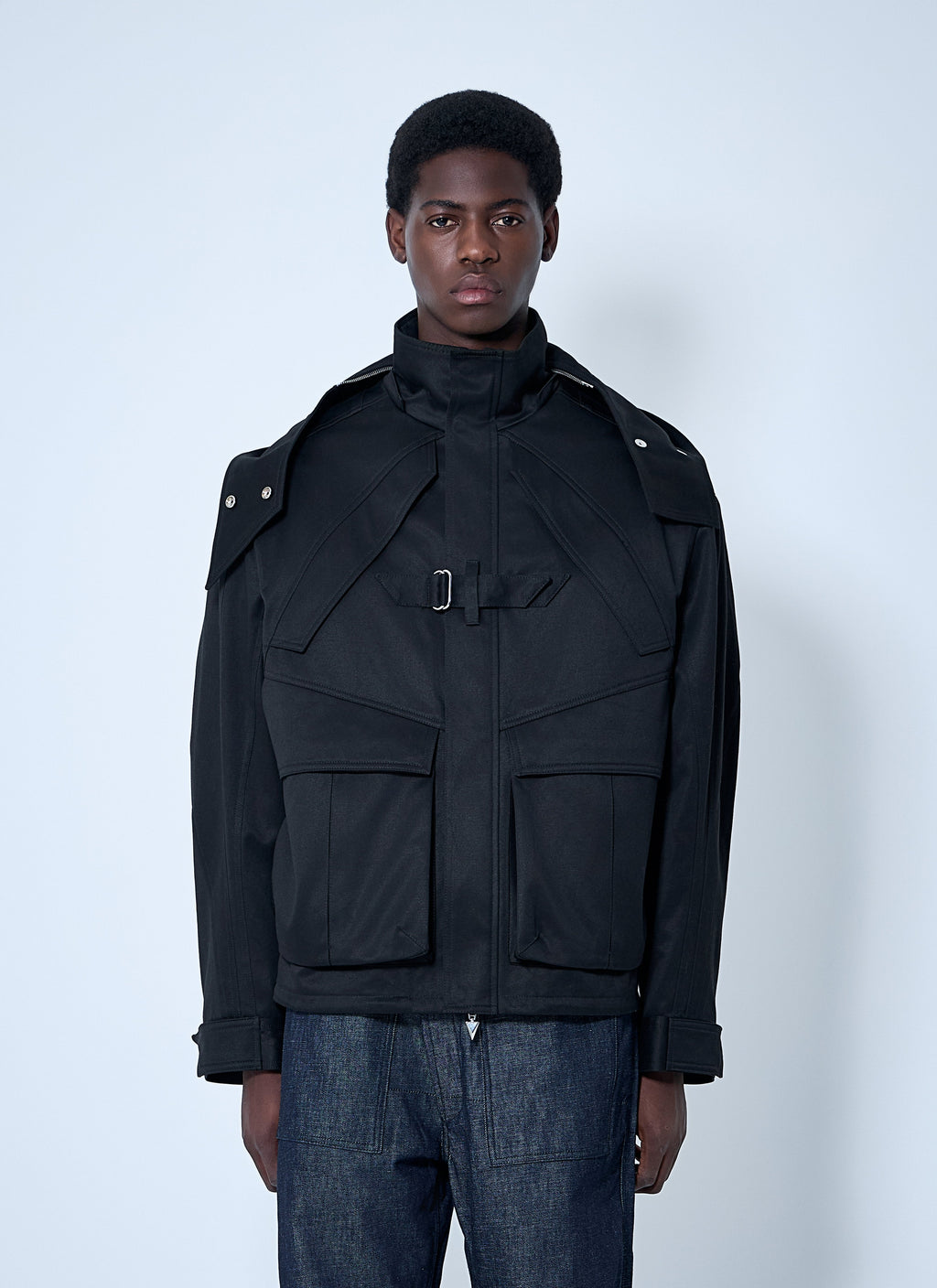Mugler Men Heavy-Duty Cotton Jacket