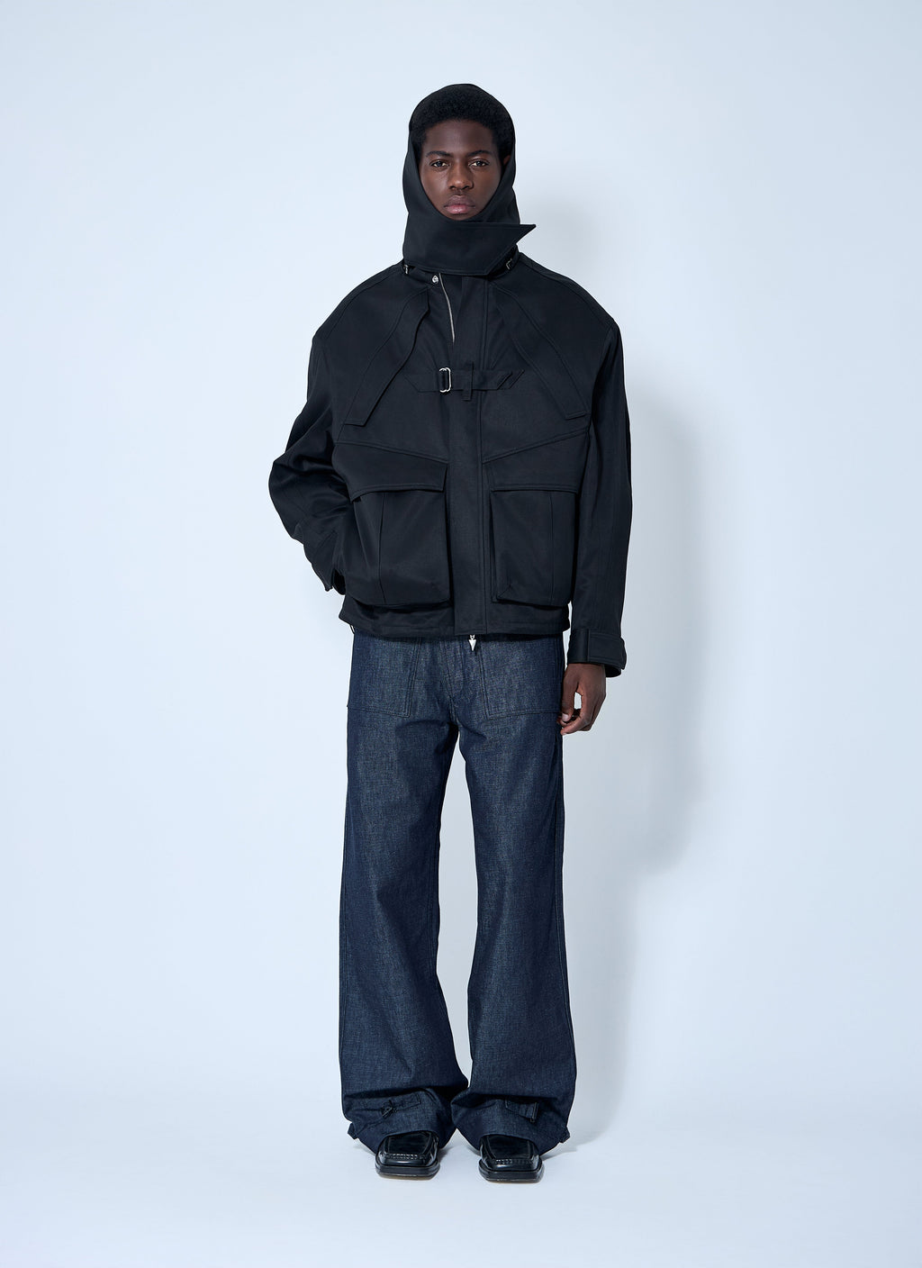 Mugler Men Heavy-Duty Cotton Jacket