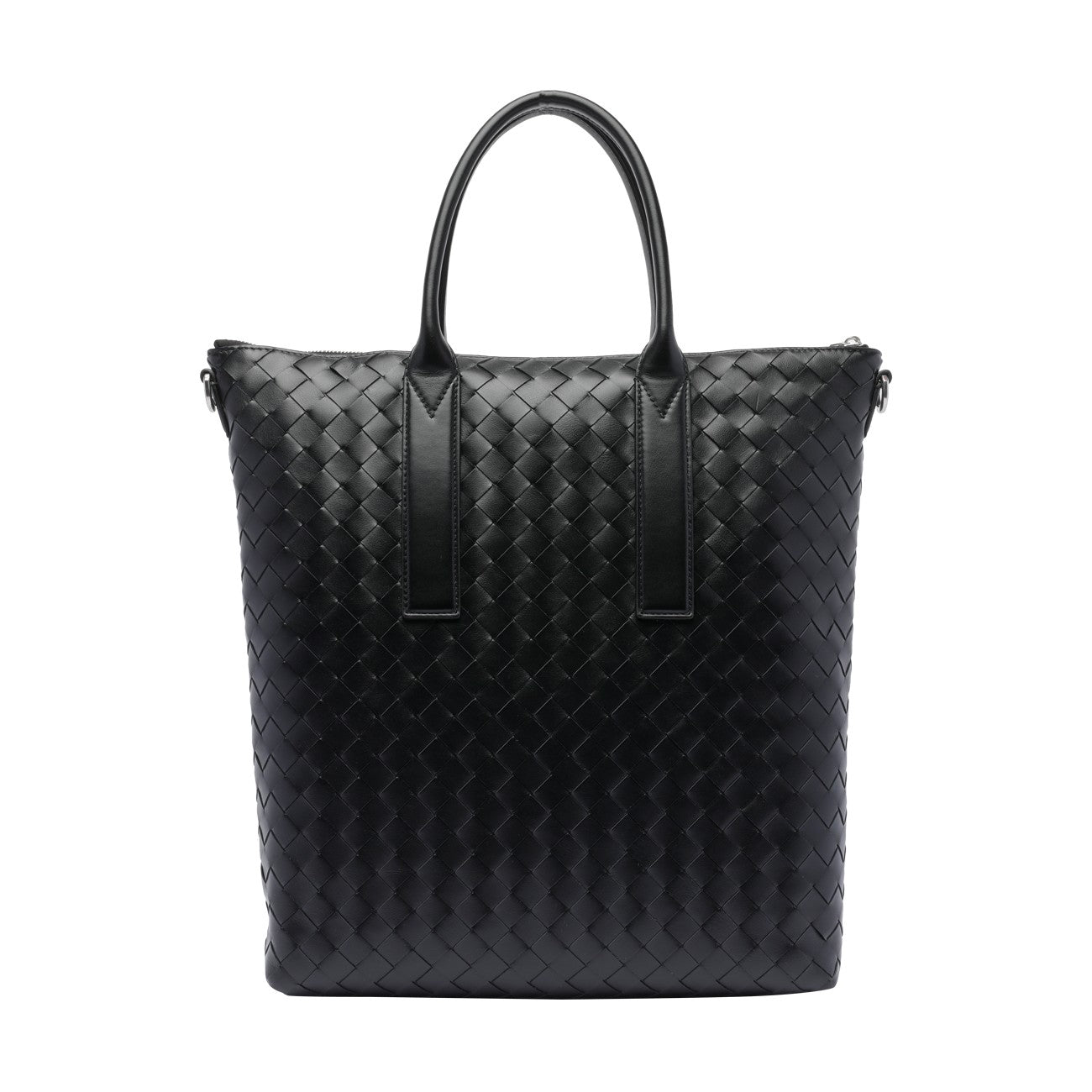 Bottega Veneta Men North-South Zipped Intrecciato Tote