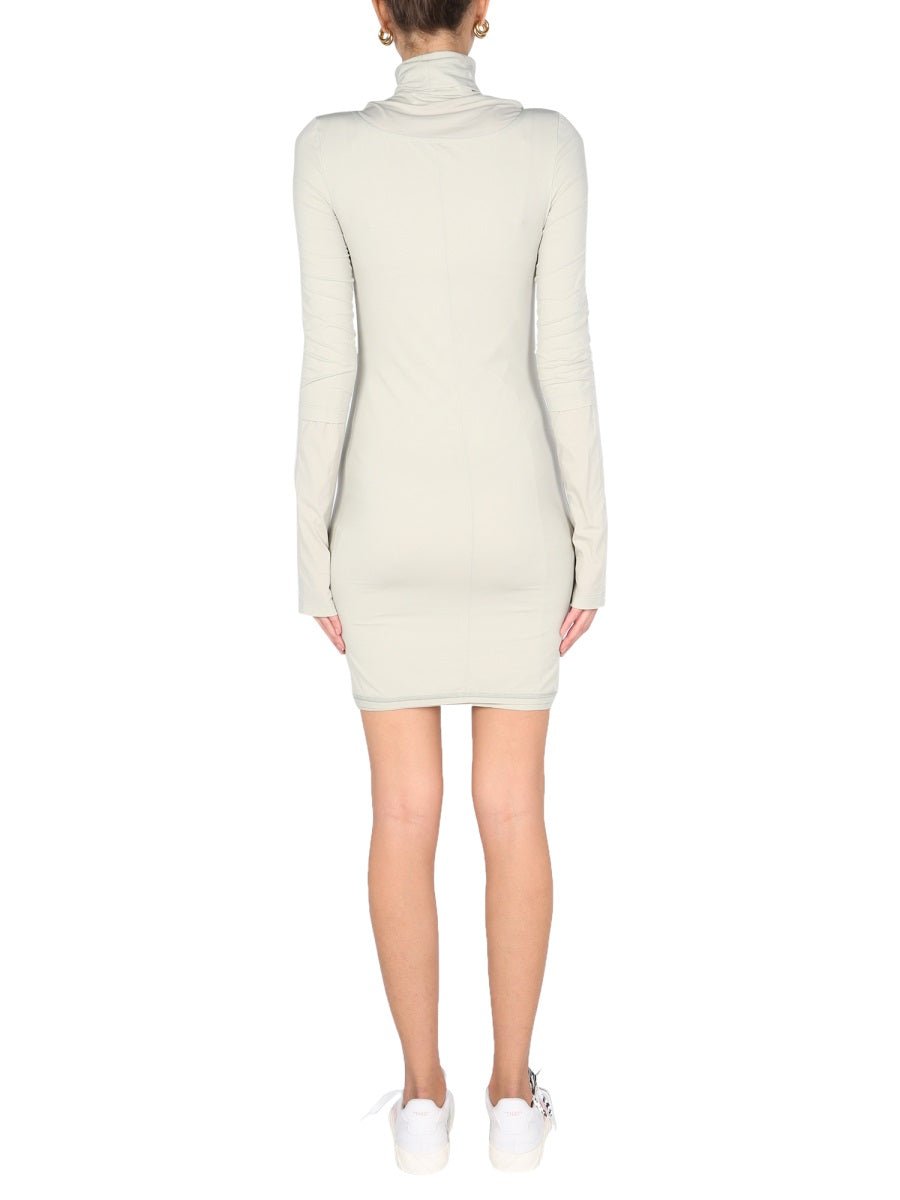 Off - White Women High Neck Dress - EZE Fashion®
