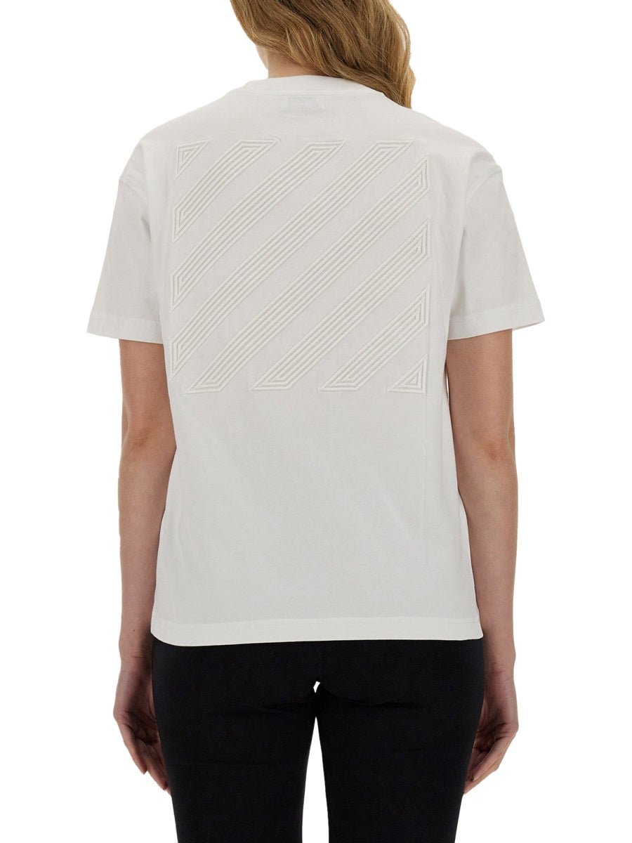 Off - White Women T-Shirt With Logo - EZE Fashion®