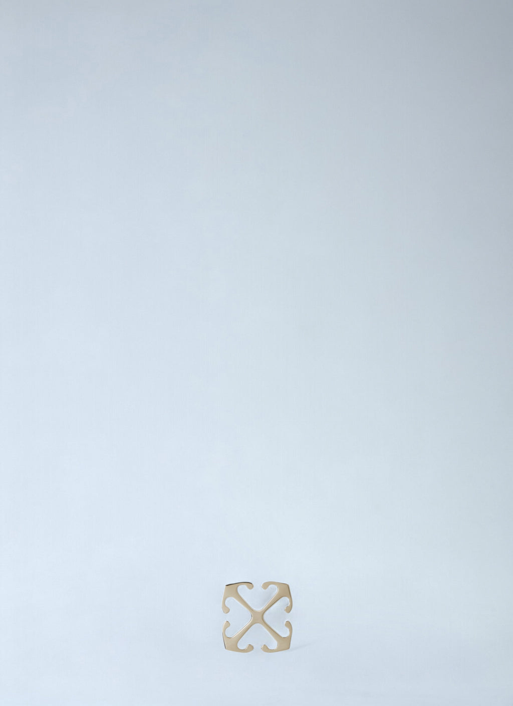 Off White Men Logo Mono Earring