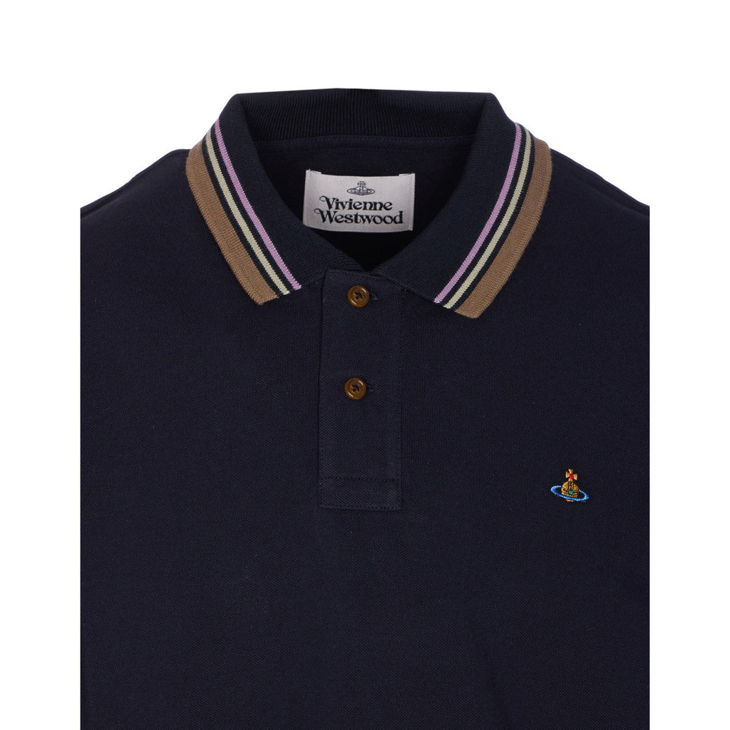 Vivienne Westwood Men Orb Logo Classic Polo