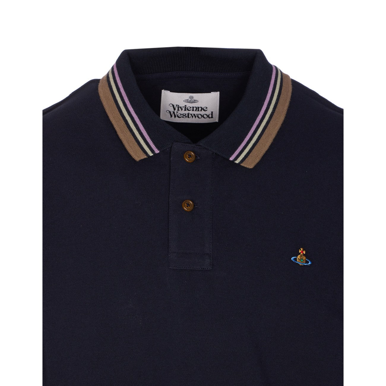 Vivienne Westwood Men Orb Logo Classic Polo