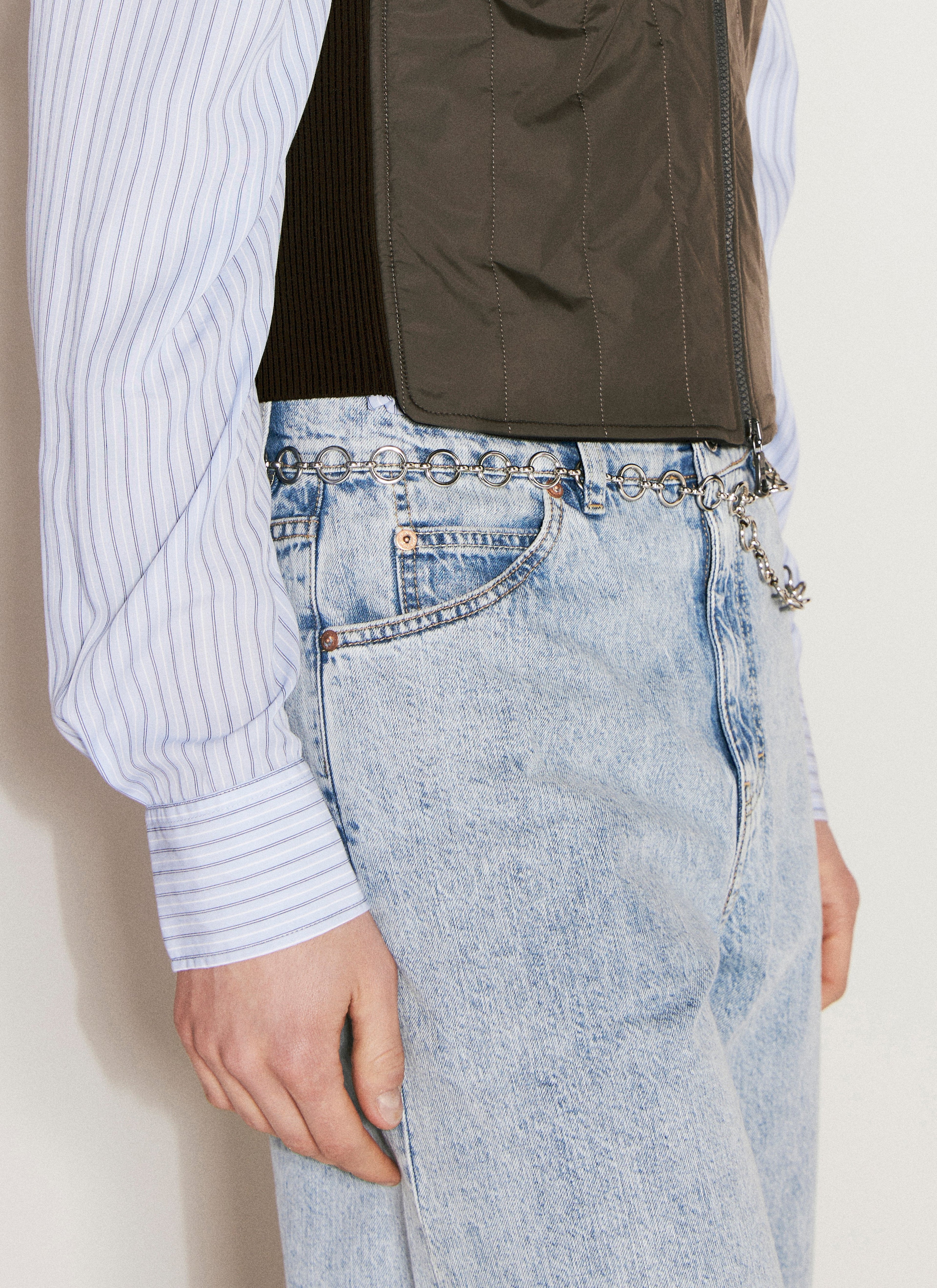 Our Legacy Men Y2k Hip Chain Belt