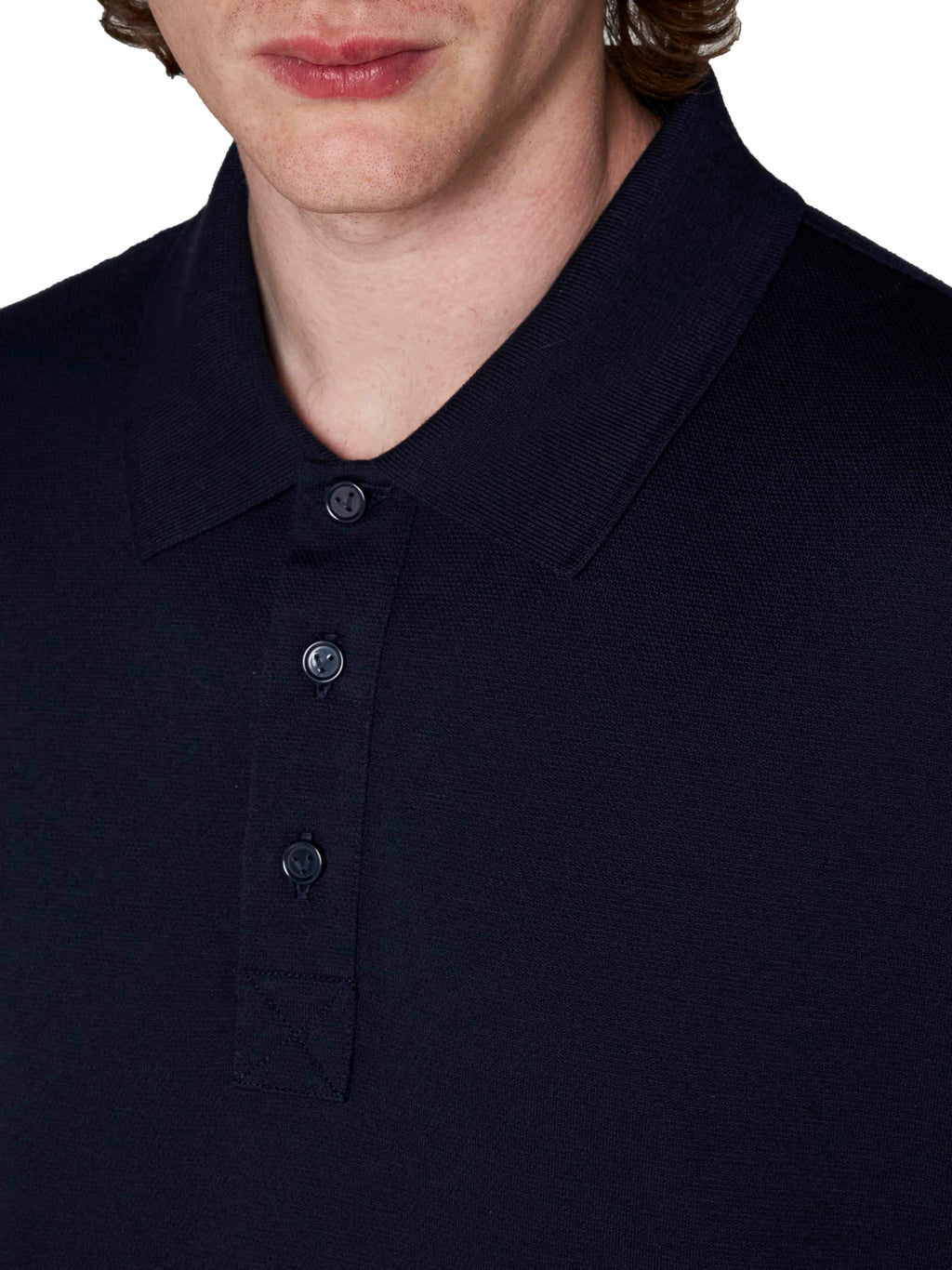 Bottega Veneta Men Cotton Polo Shirt