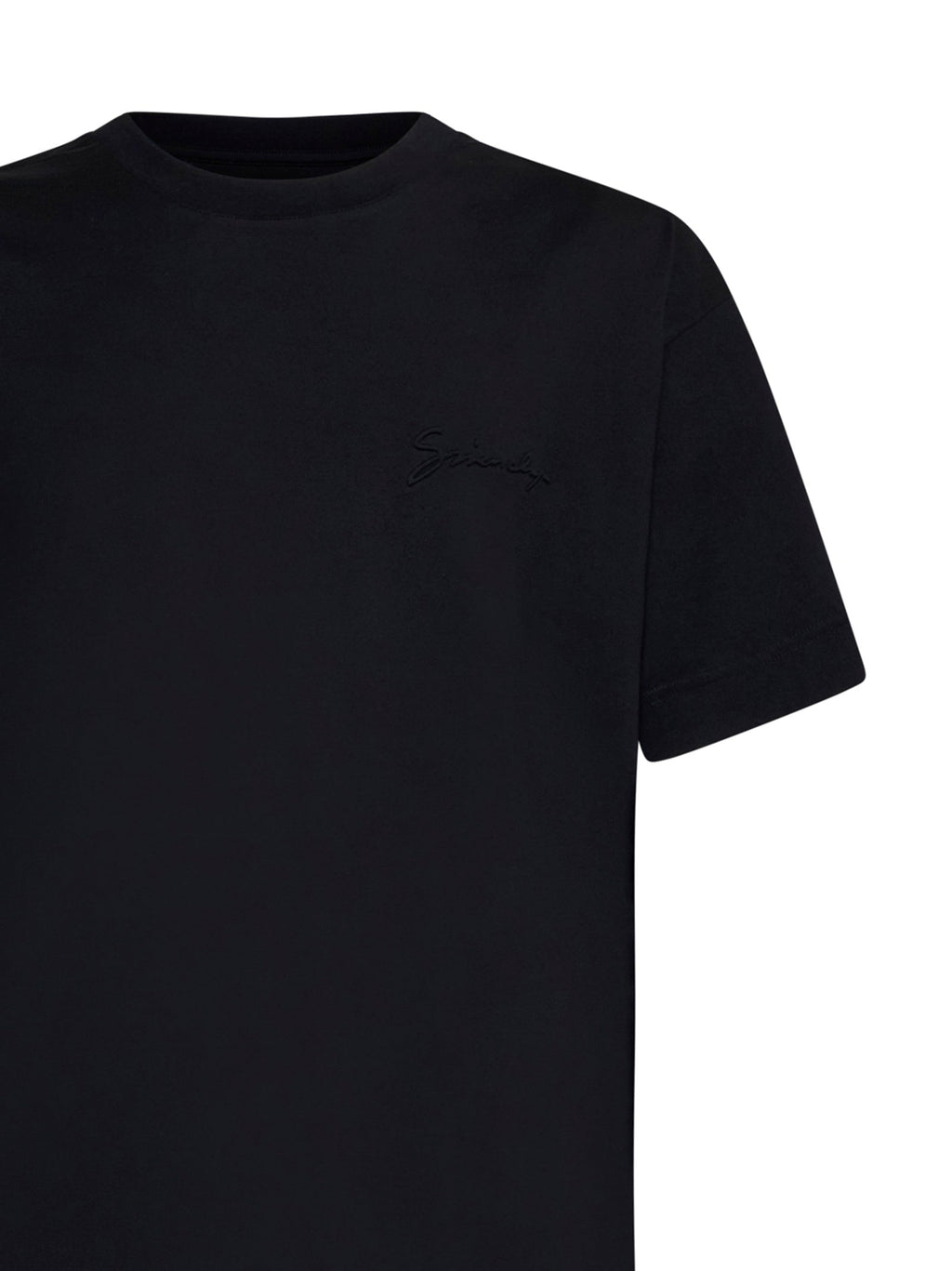 Givenchy Men Black Signature T-Shirt