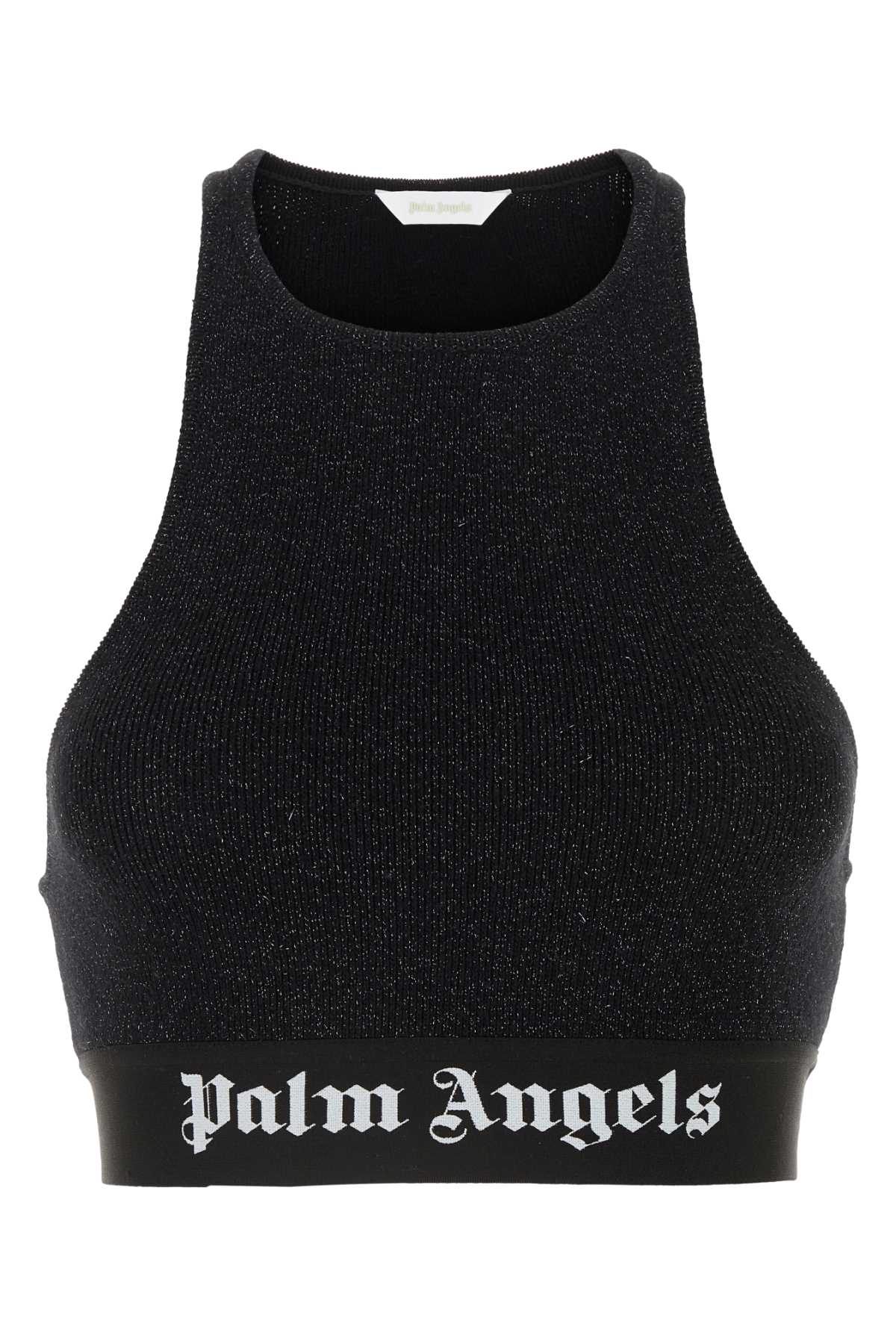Palm Angels Women Black Viscose Blend Crop - Top - EZE Fashion®