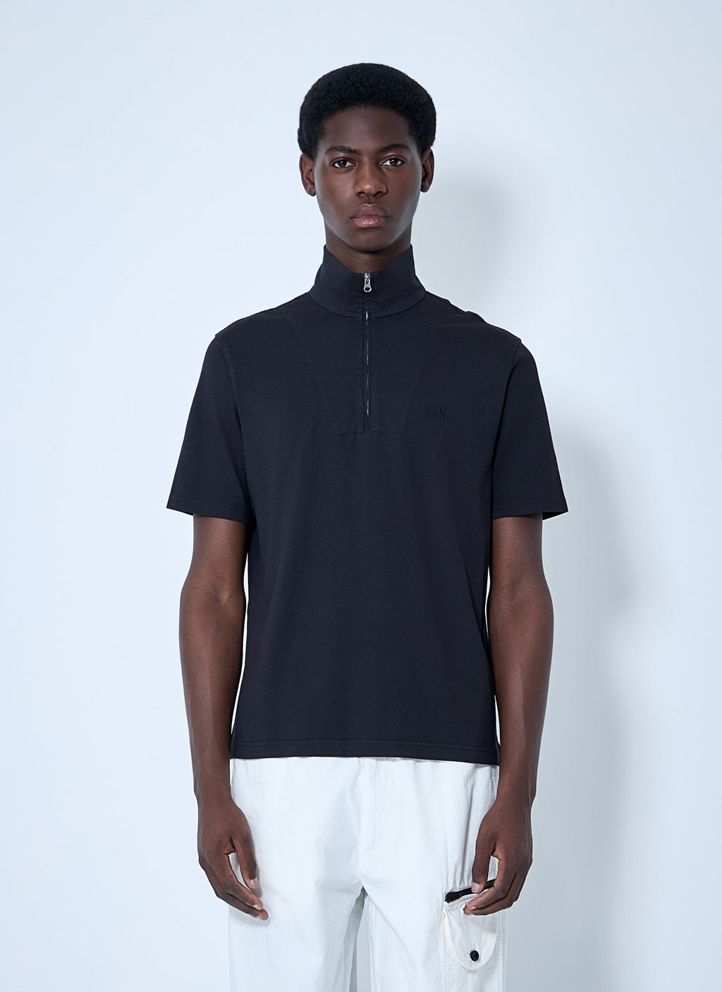 C.P. Company Men 1020 Half-Zip Polo Shirt