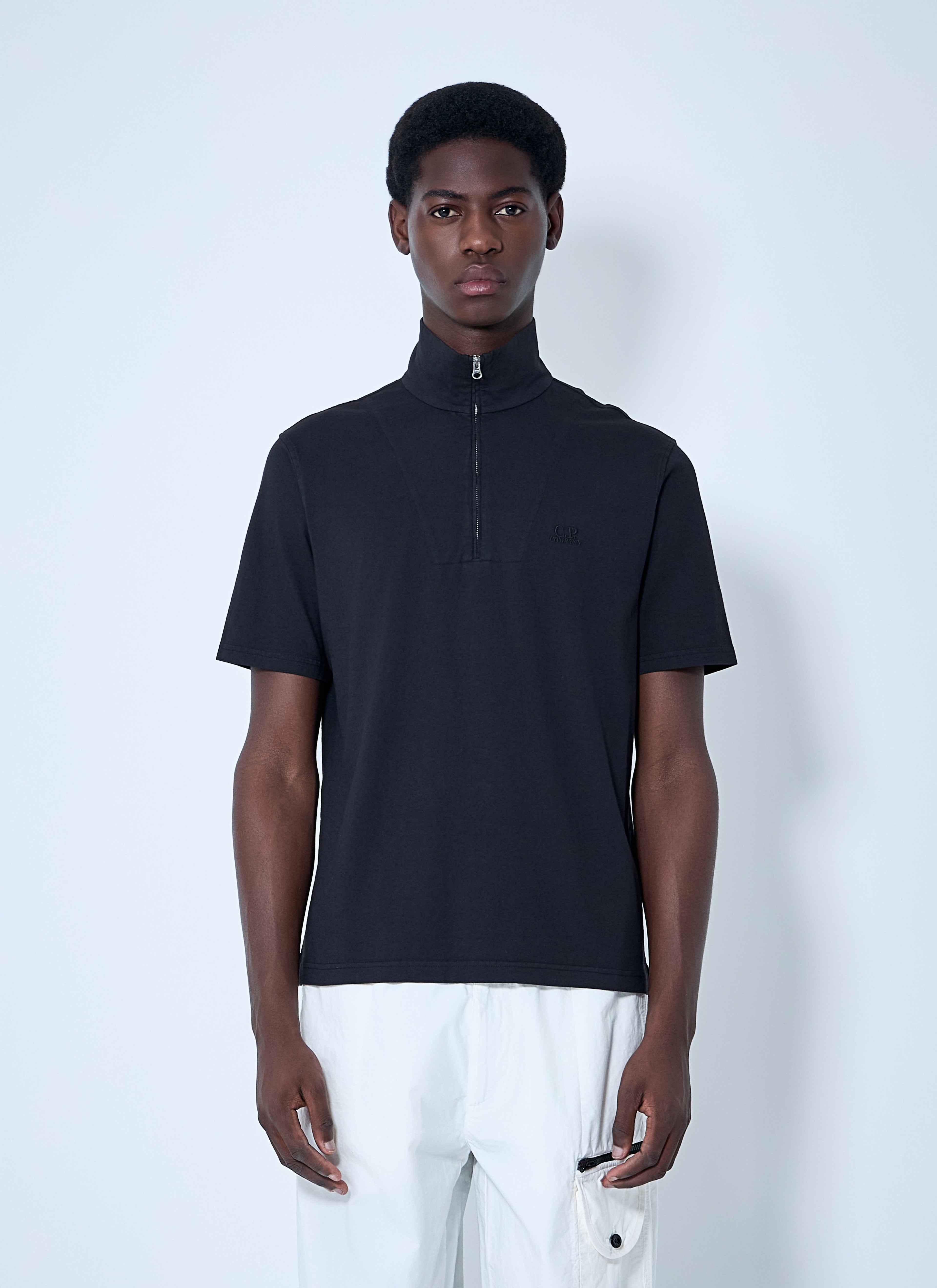 C.P. Company Men 1020 Half-Zip Polo Shirt