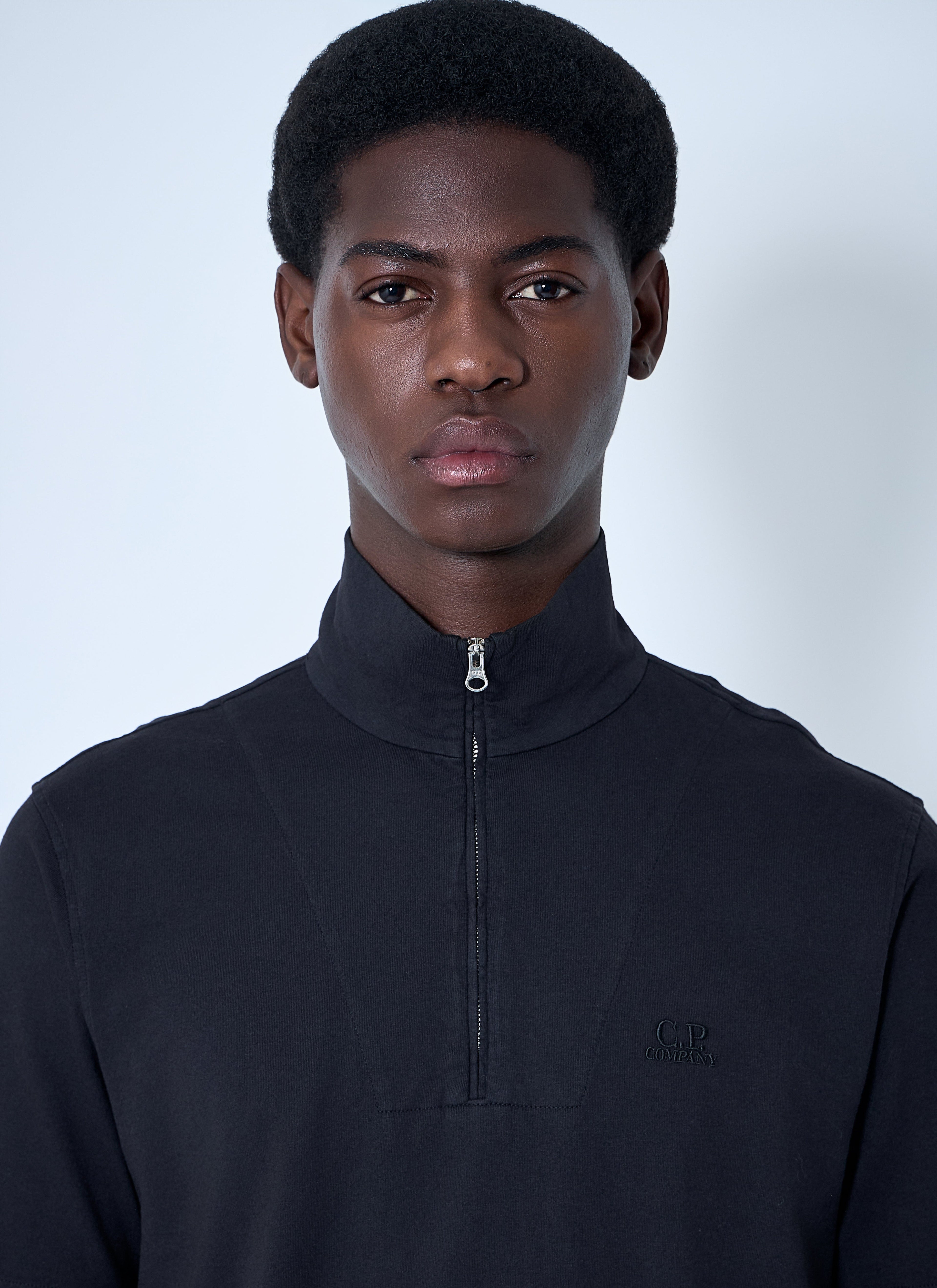 C.P. Company Men 1020 Half-Zip Polo Shirt