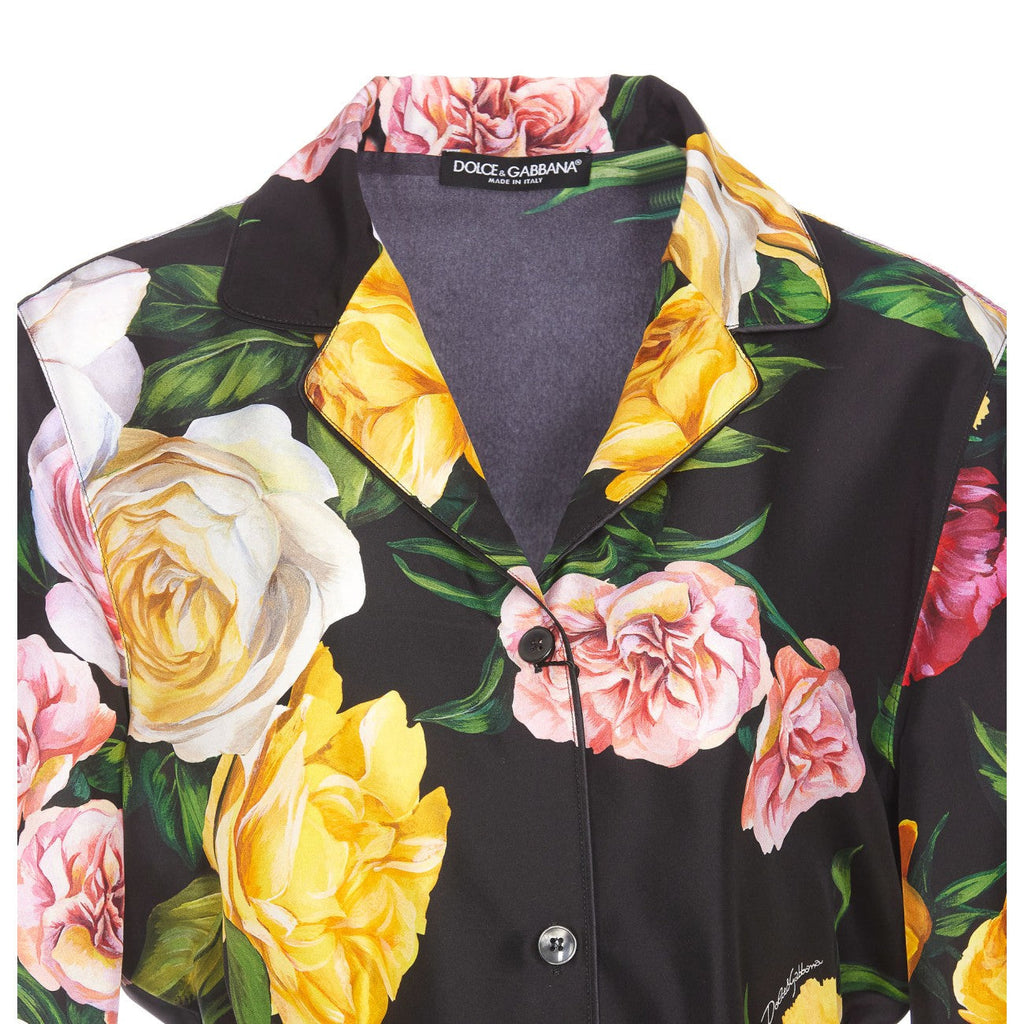 Dolce&Gabbana Women Peony And Roses Print Shirt
