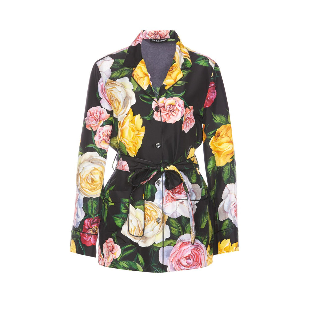 Dolce&Gabbana Women Peony And Roses Print Shirt