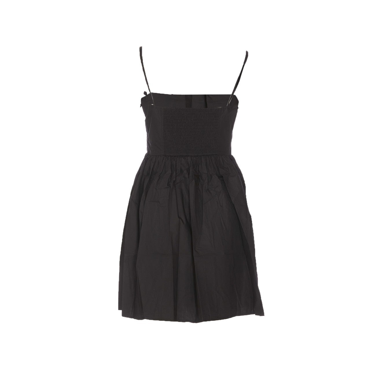 Ganni Women Poplin Strap Dress