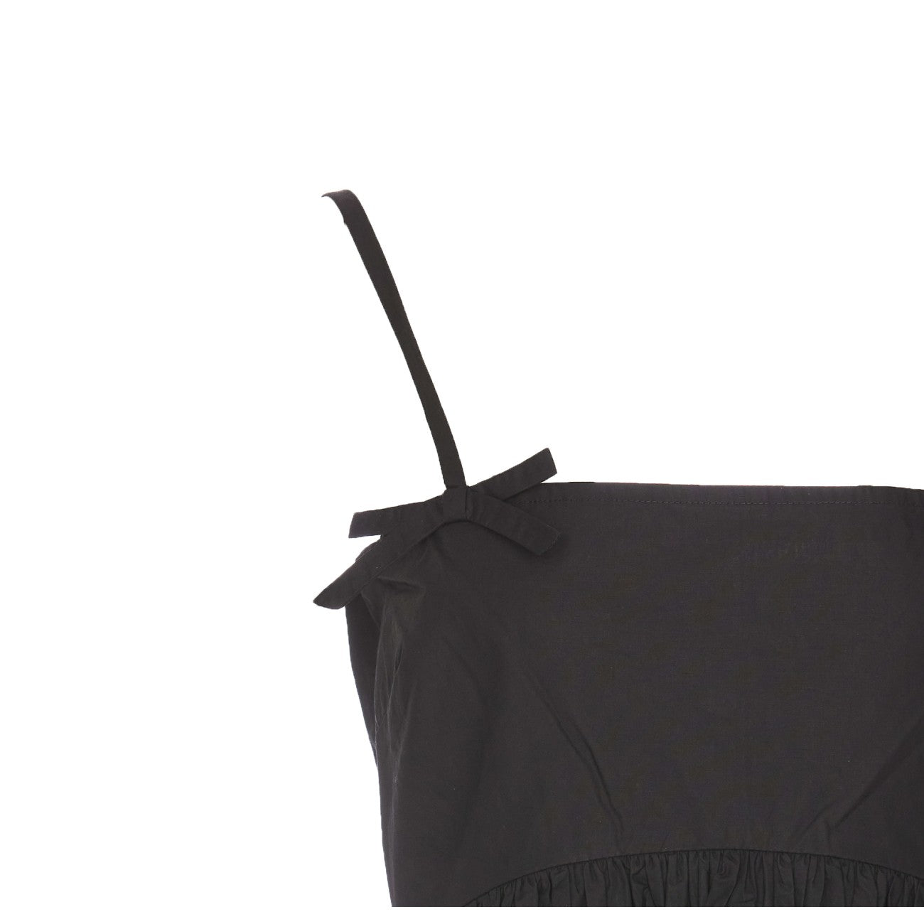 Ganni Women Poplin Strap Dress