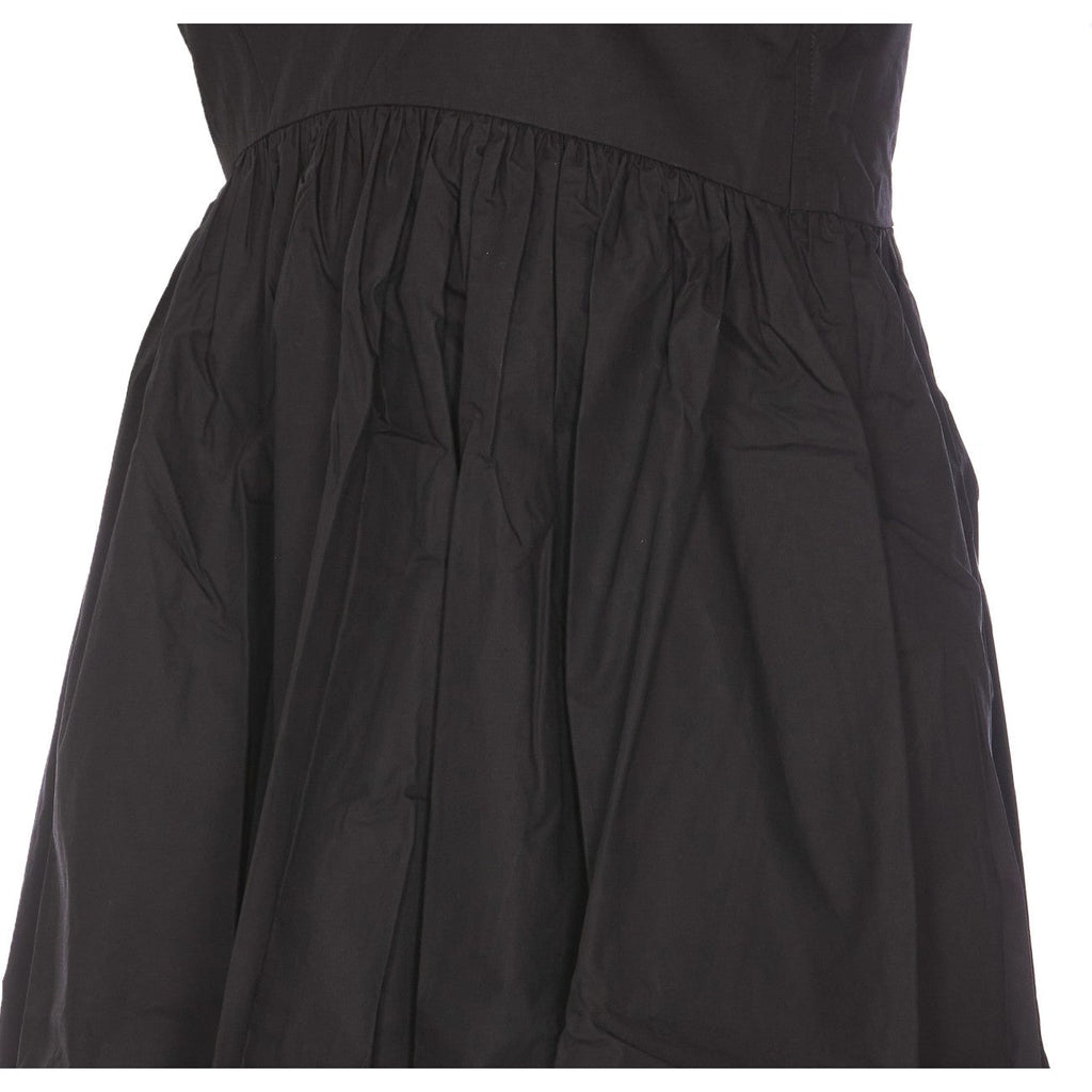 Ganni Women Poplin Strap Dress