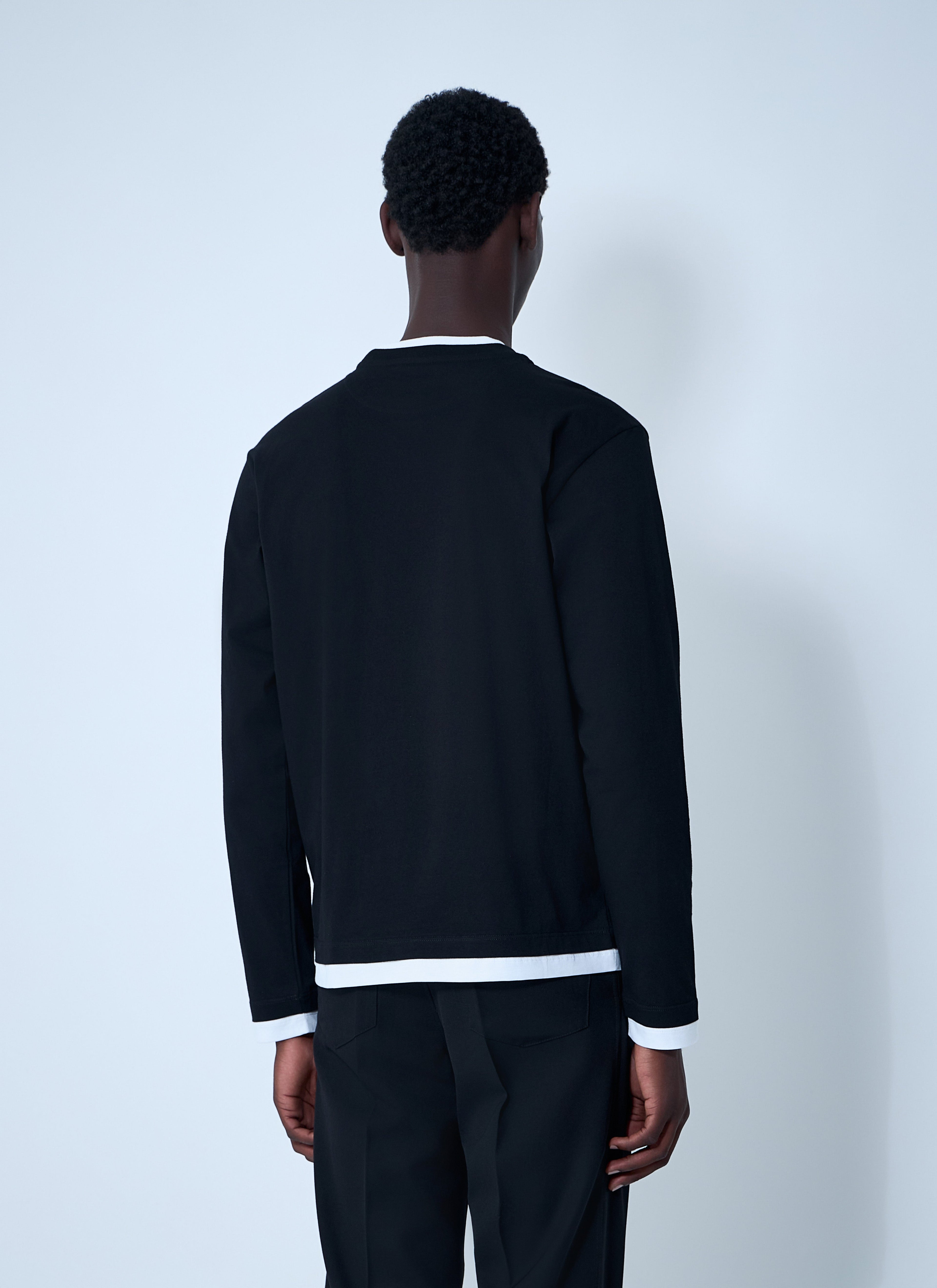 Prada Men Logo Motif T-Shirt