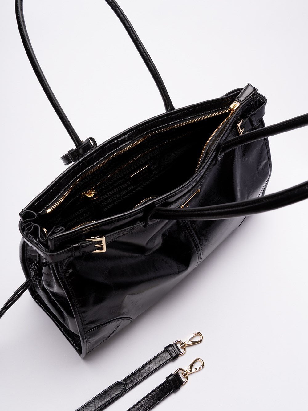 Prada Women `Prada Bonnie` Large Leather Handbag - EZE Fashion®