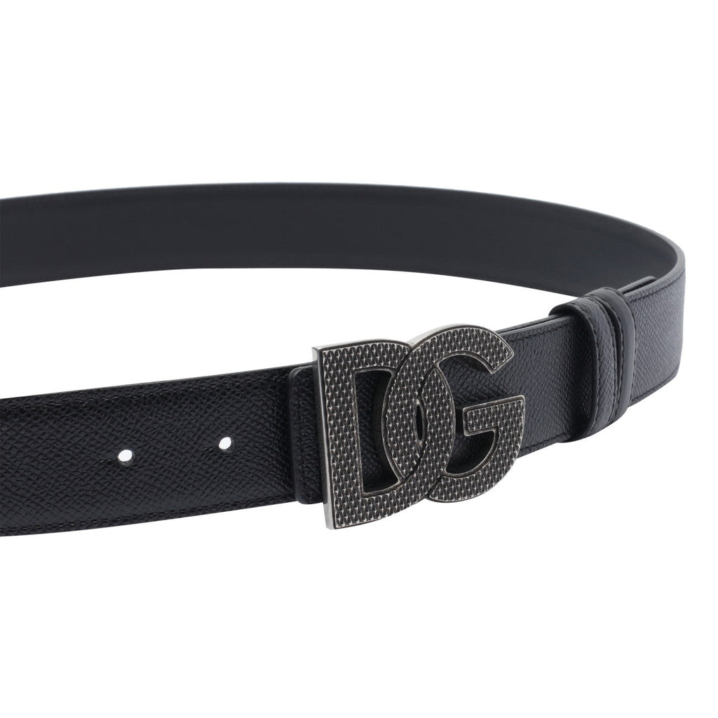 Dolce&Gabbana Men Reversible Dg Logo Belt