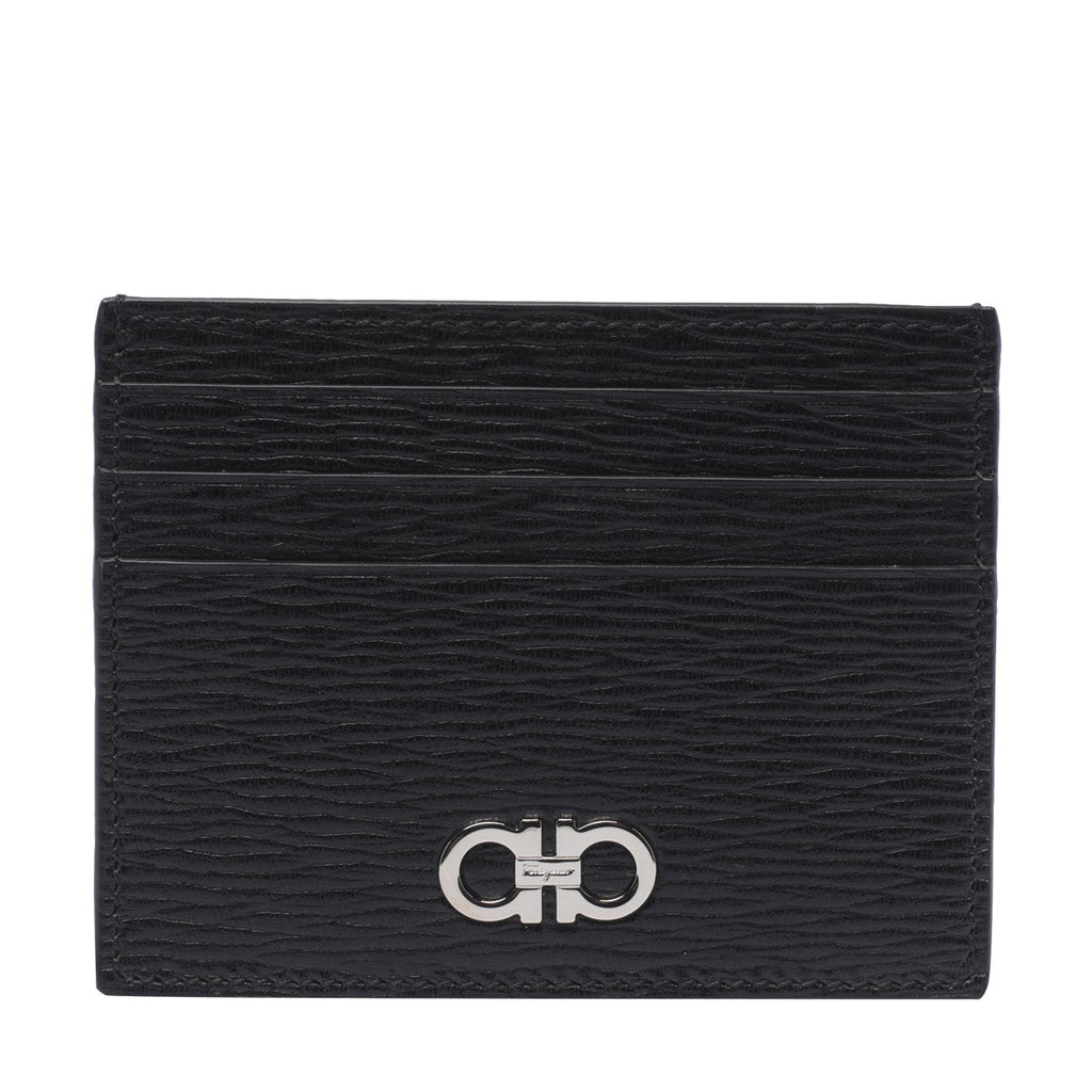Ferragamo Men Revival Gancini Cards Holder